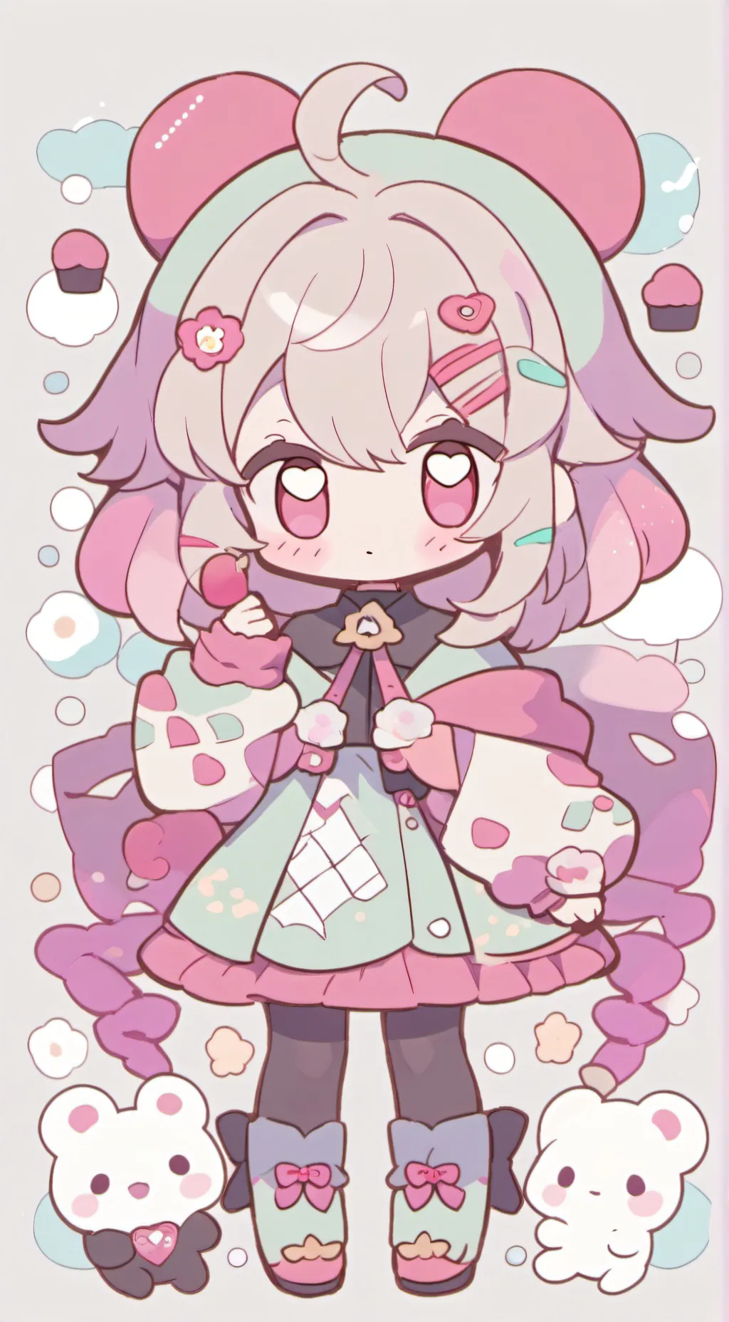 ai character: clukr x garnold background