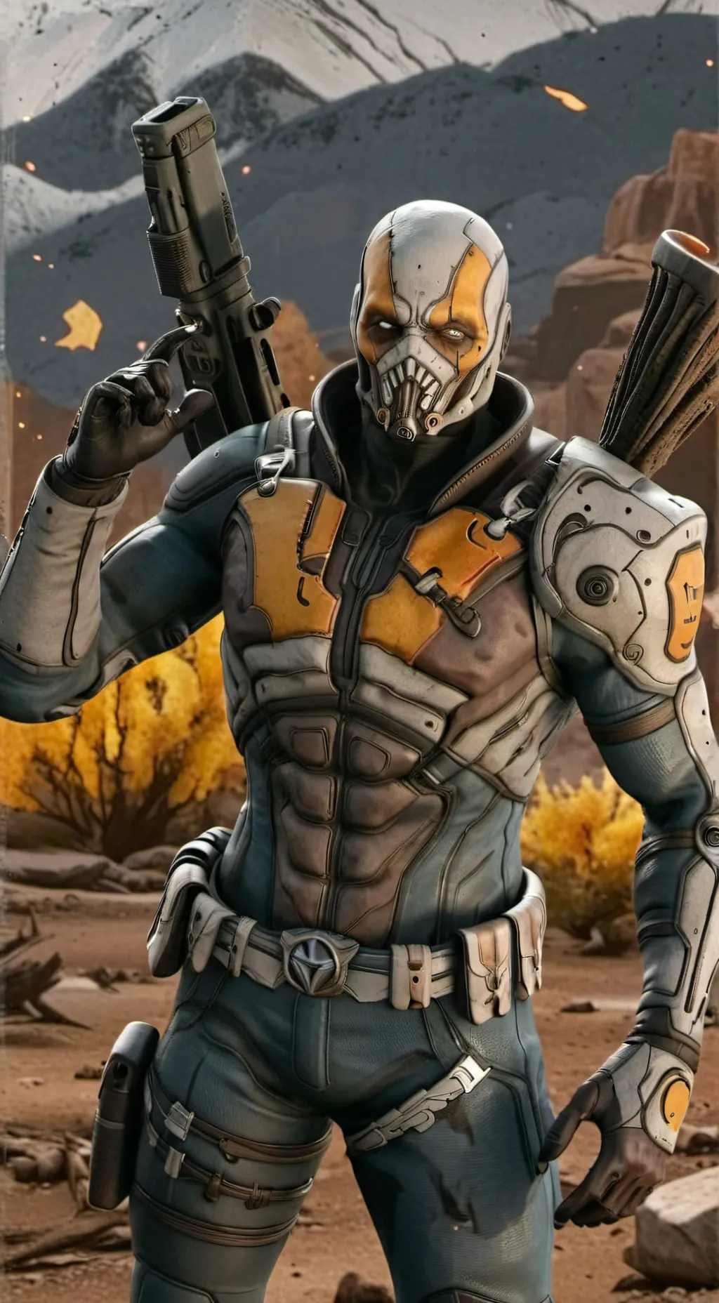ai character: Krieg (BL) background