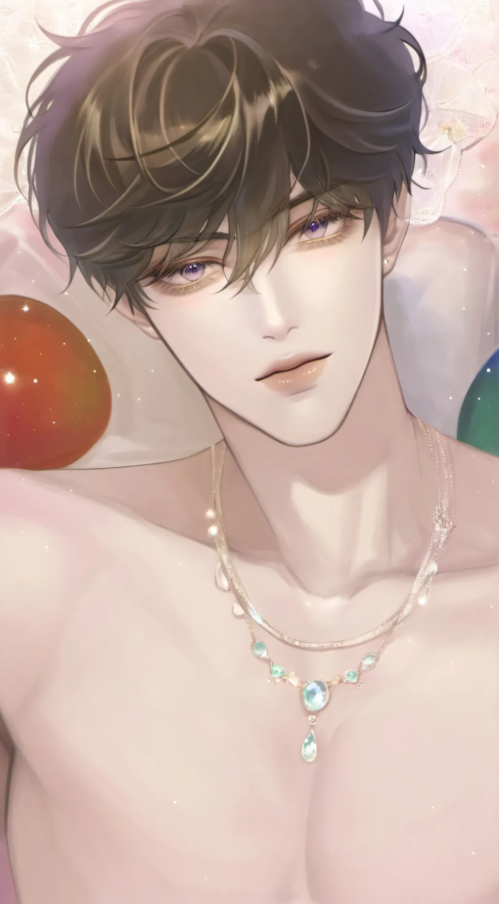 ai character: Damien  background