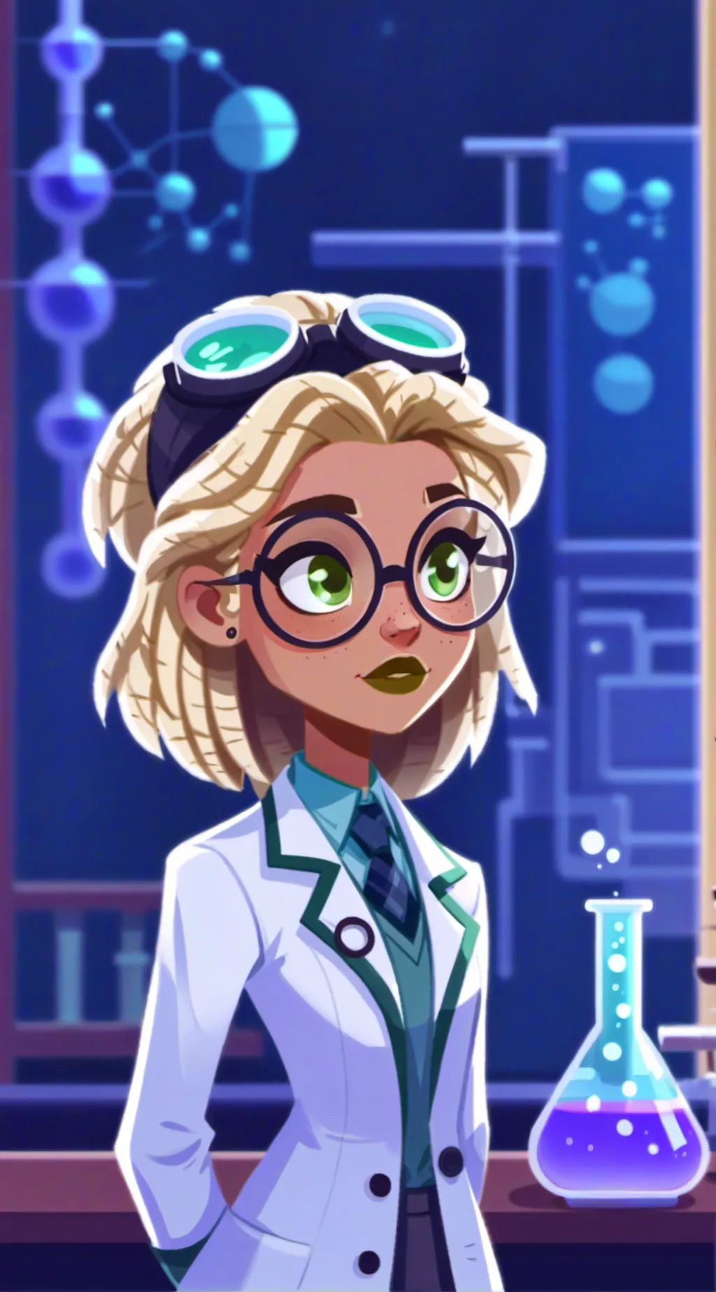 ai character: Wren background
