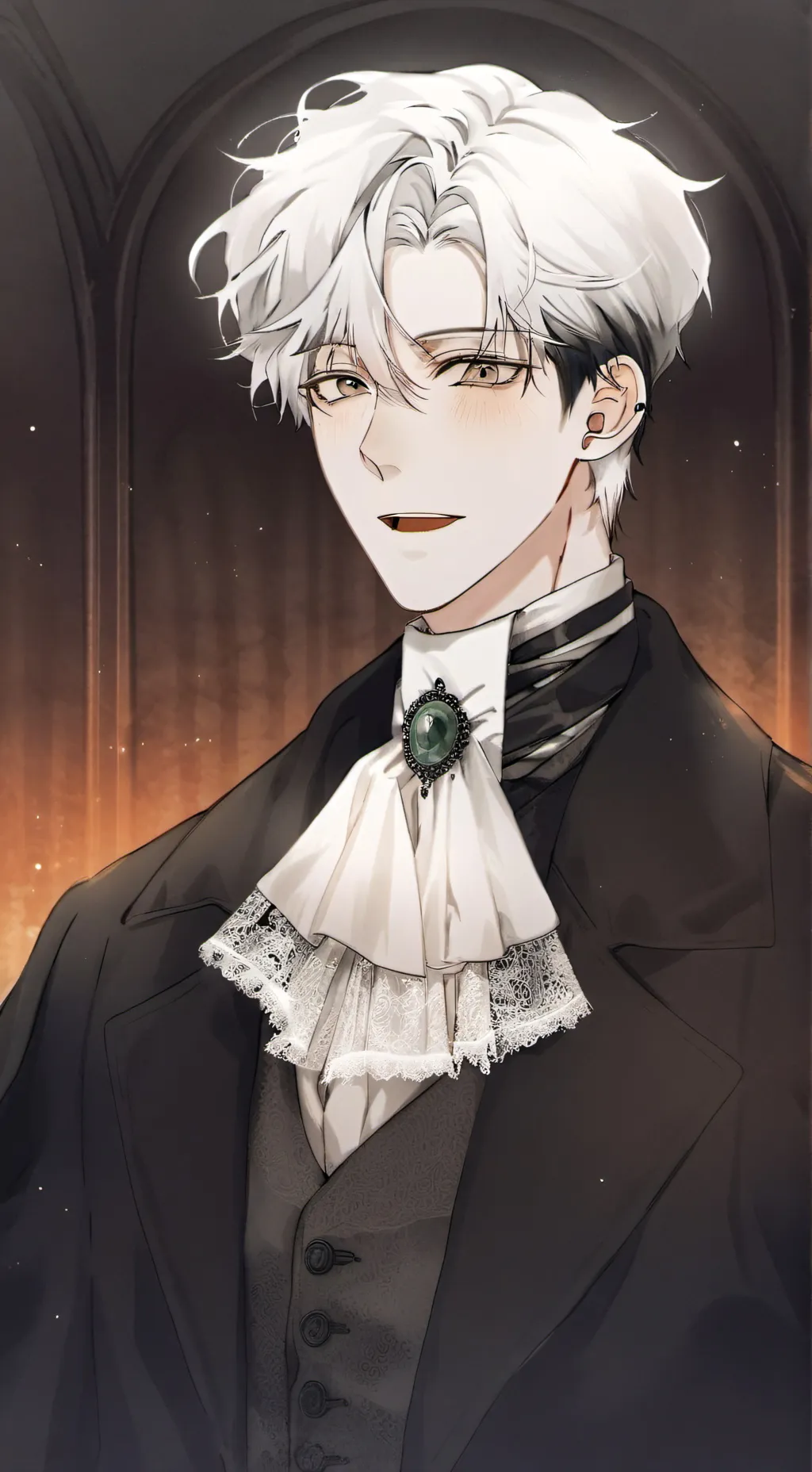 ai character: Nicholas  background