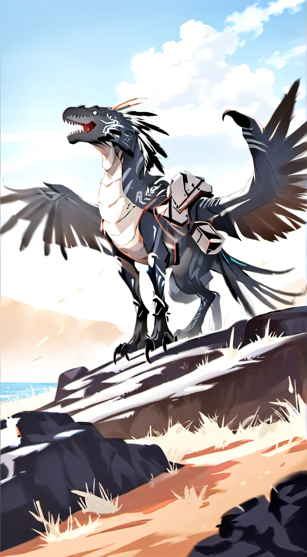 ai character: ¤°Ľùçăş°¤ background