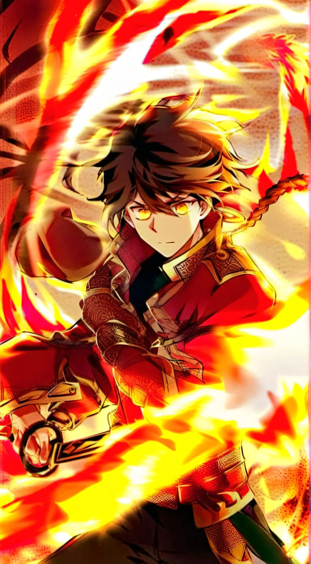 ai character: Ryu Hagane  background