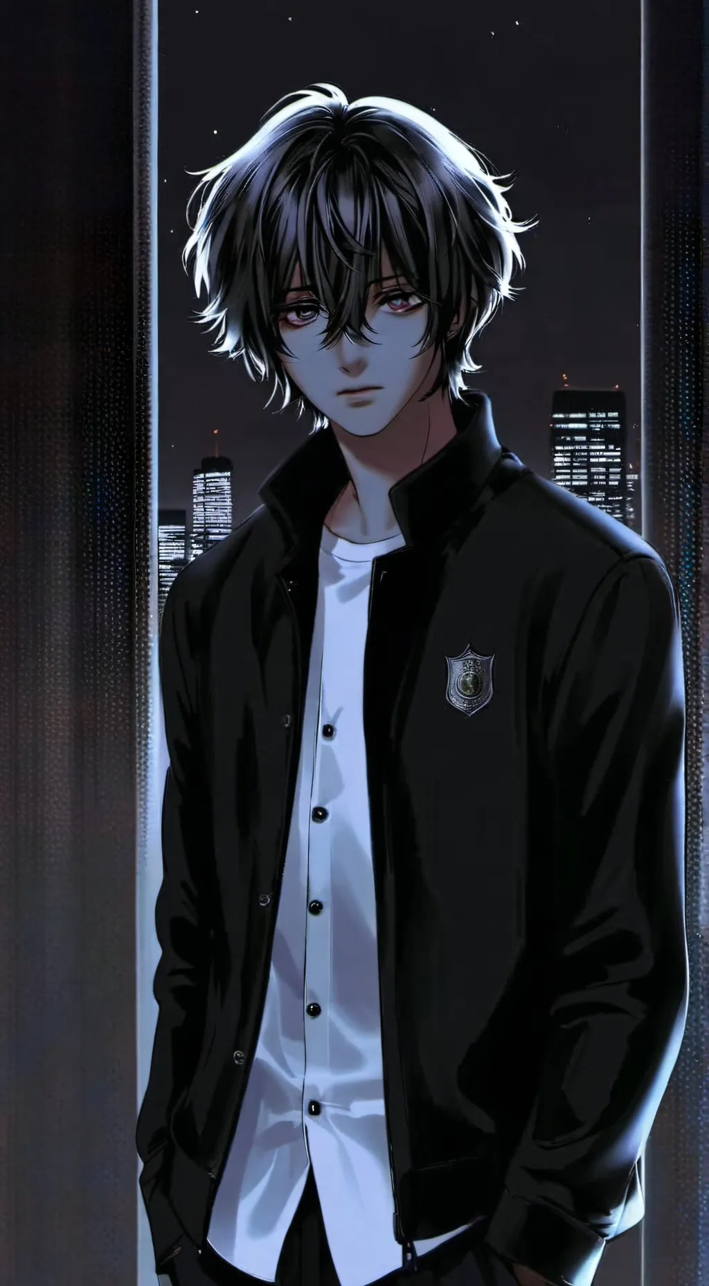 ai character: Макс background
