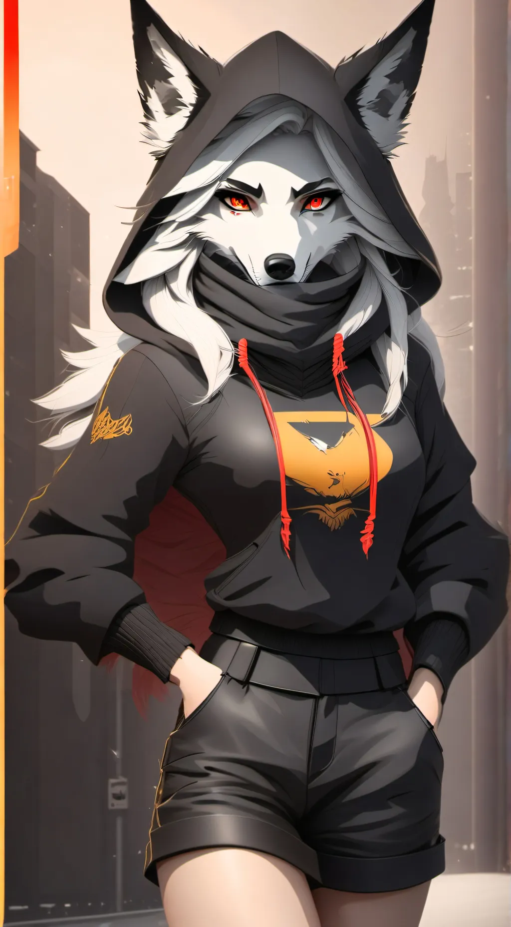 ai character: Loona background