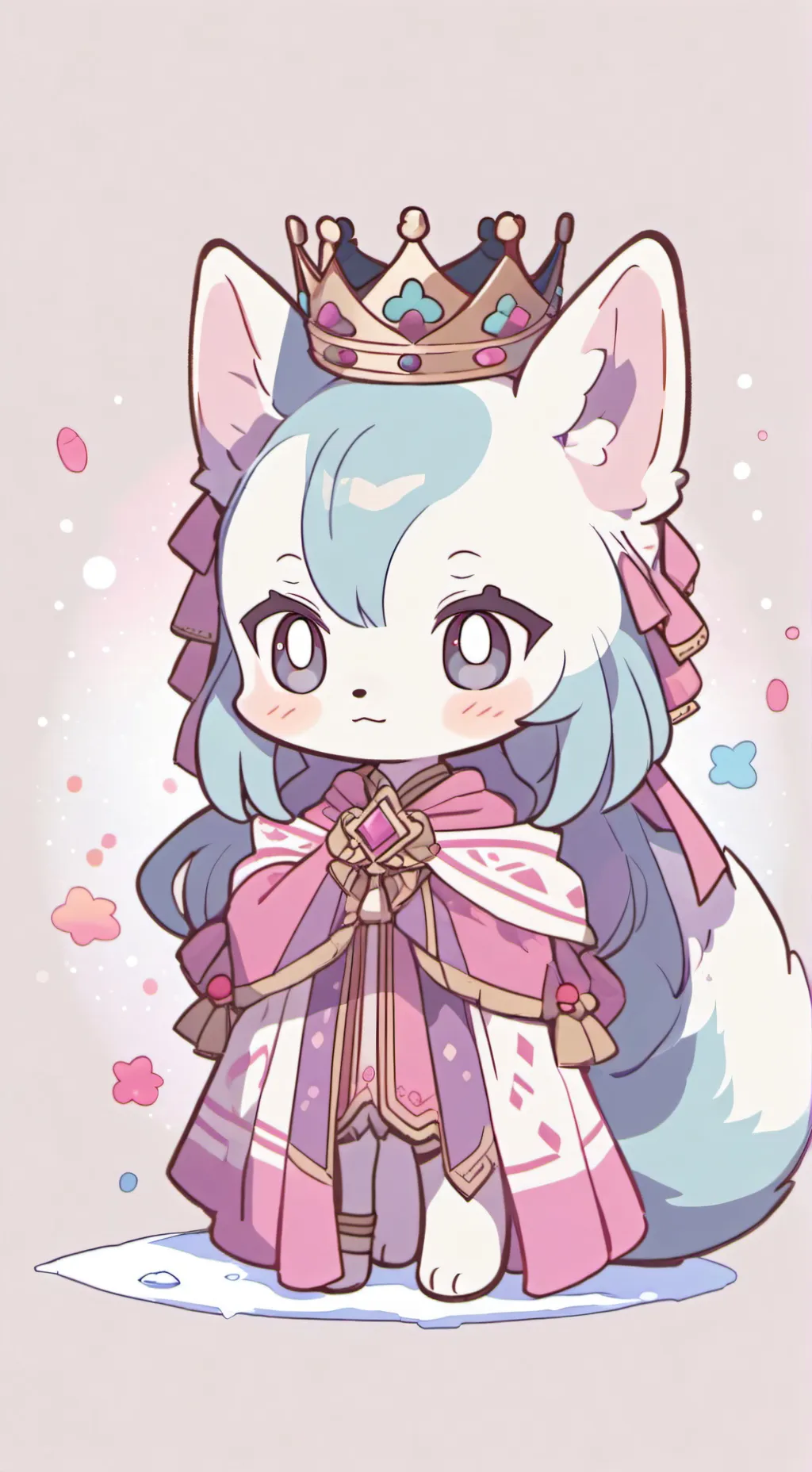 ai character: Glaceon background