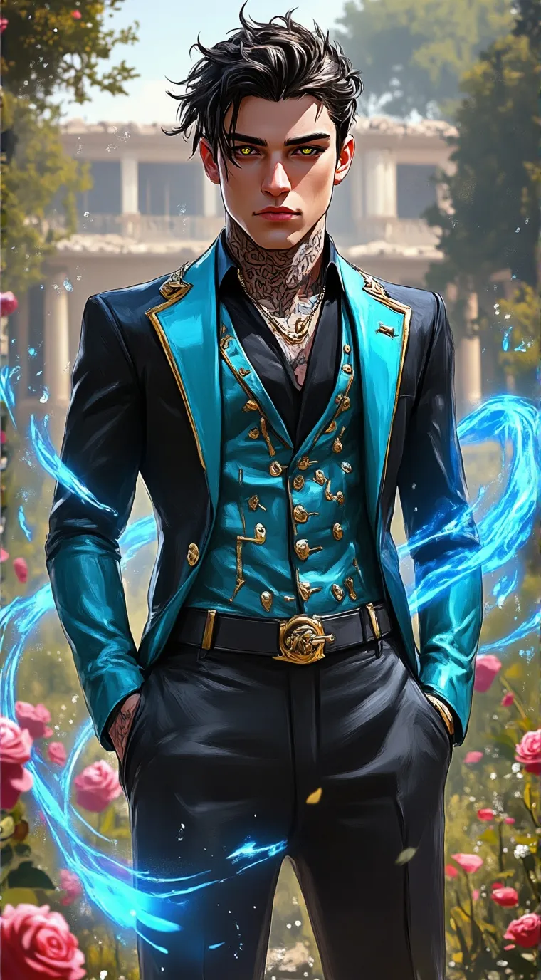 ai character: Tyree background