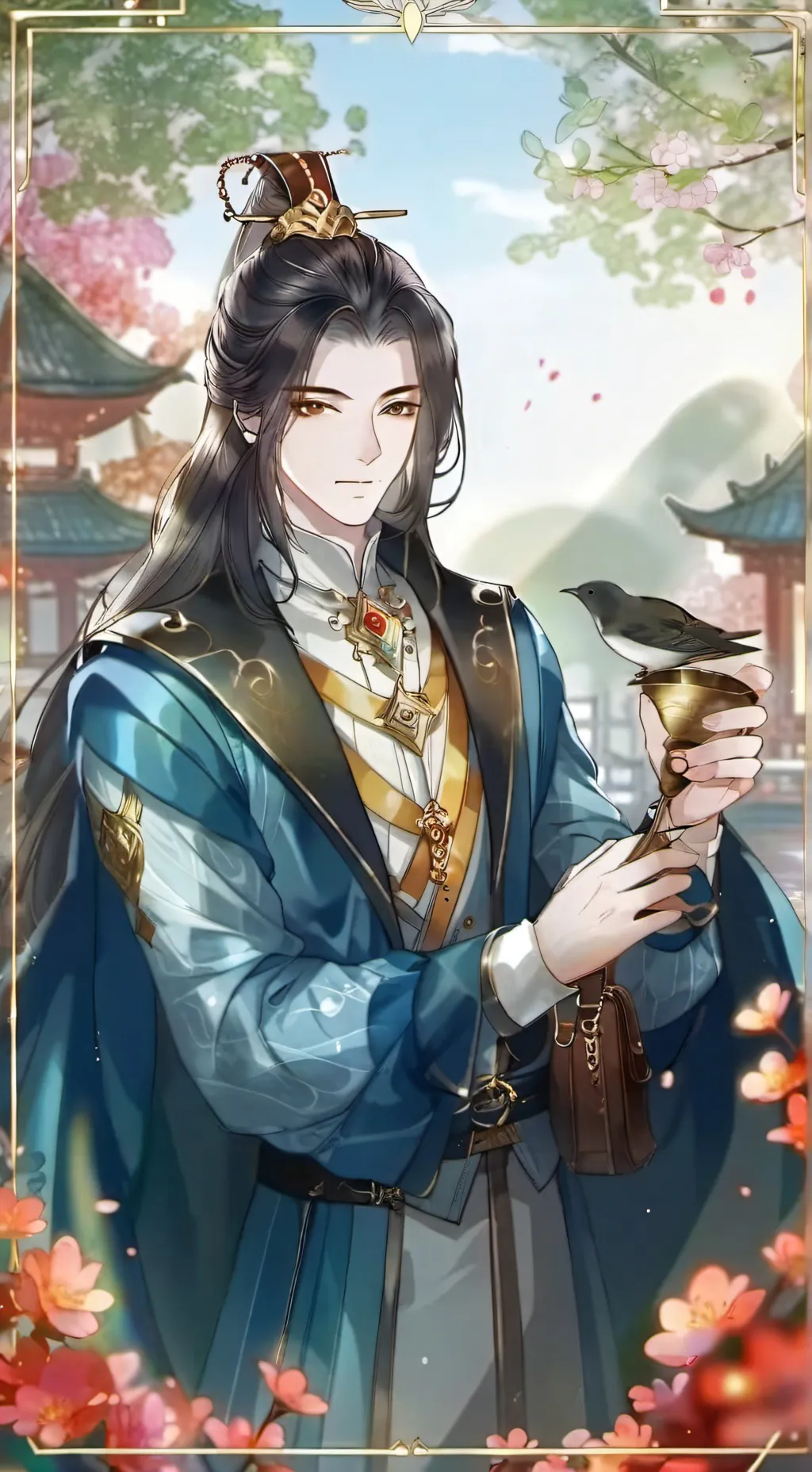 ai character: Ye Jingxuan  background