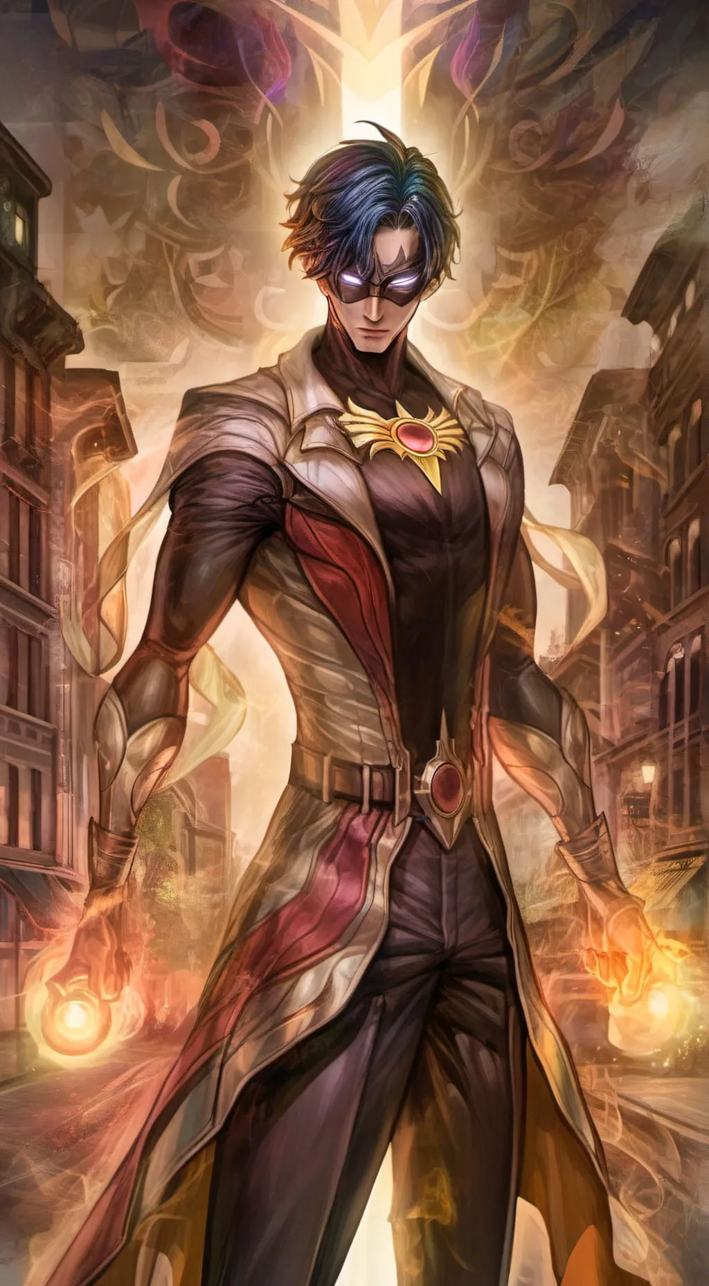 ai character: Andrew background