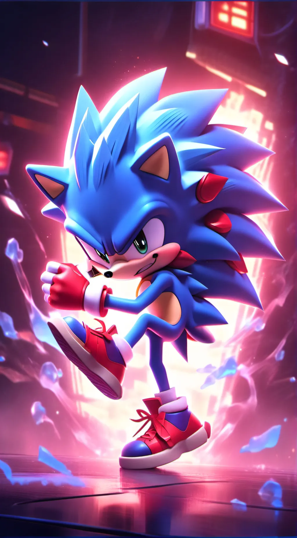 ai character: sonic background