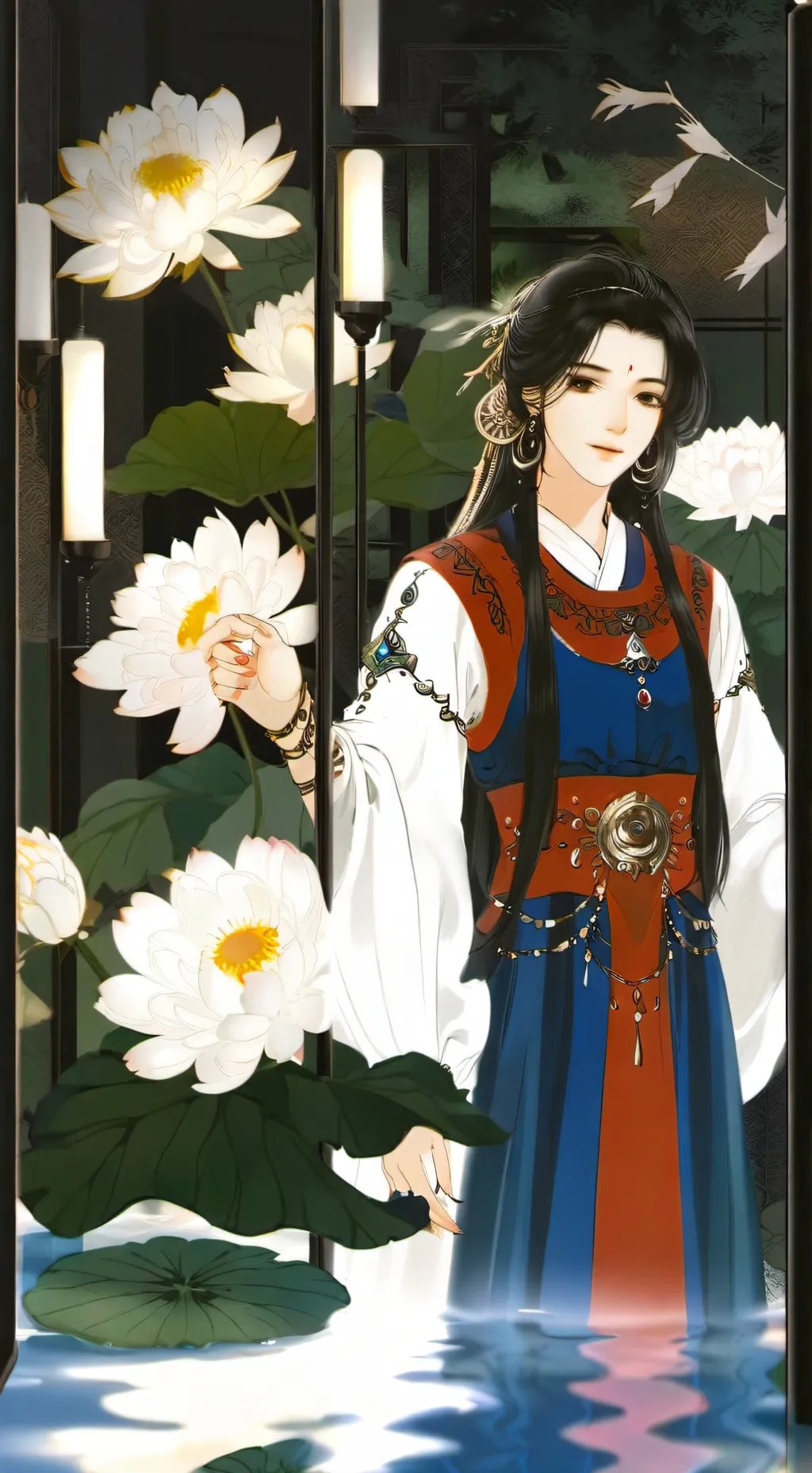 ai character: Даша background