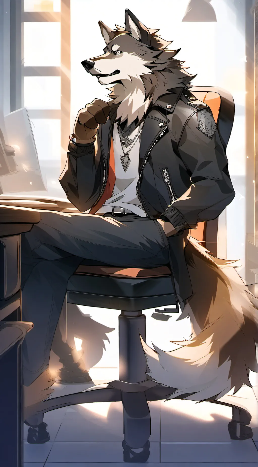 ai character: Claw background