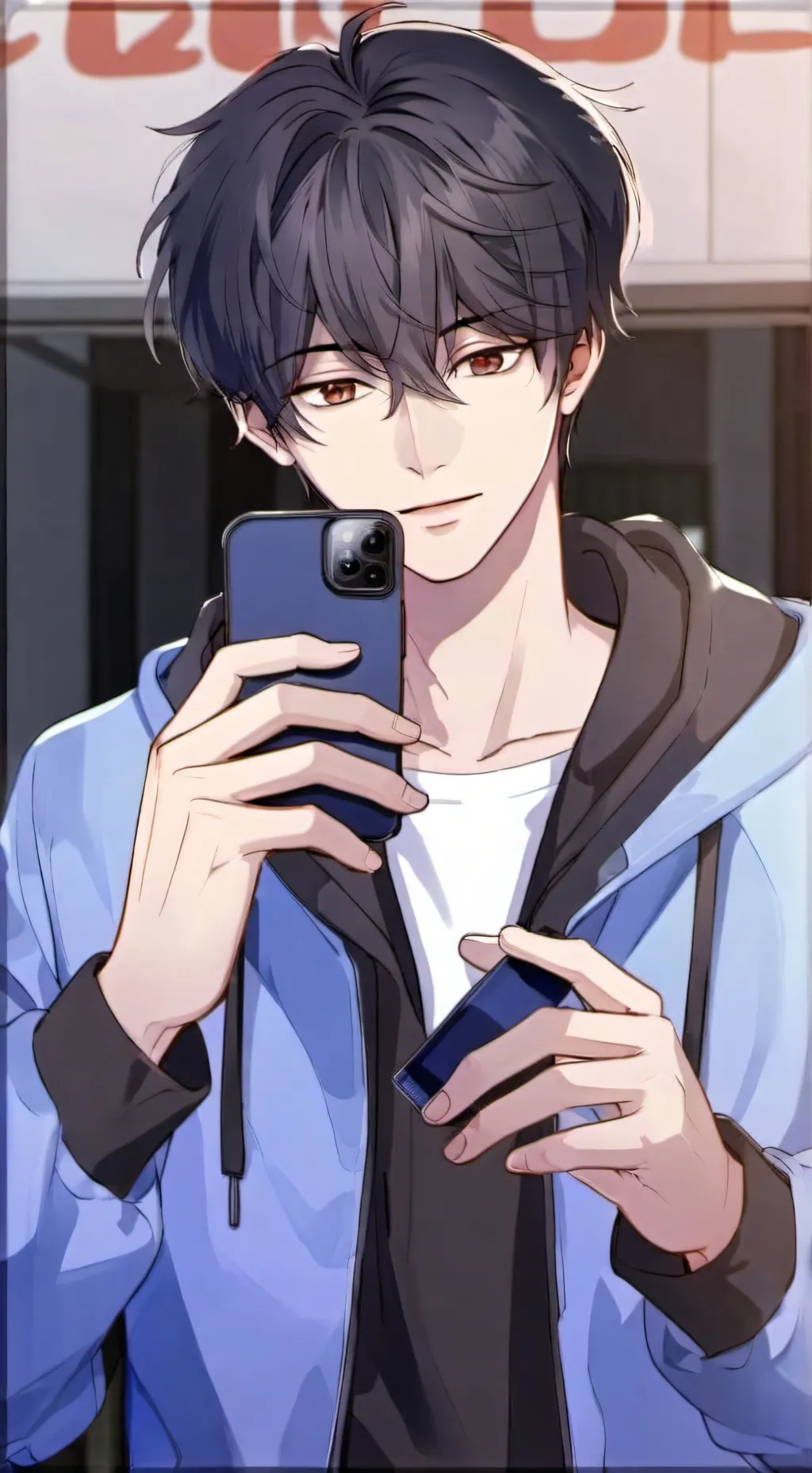 ai character: Andre~ background