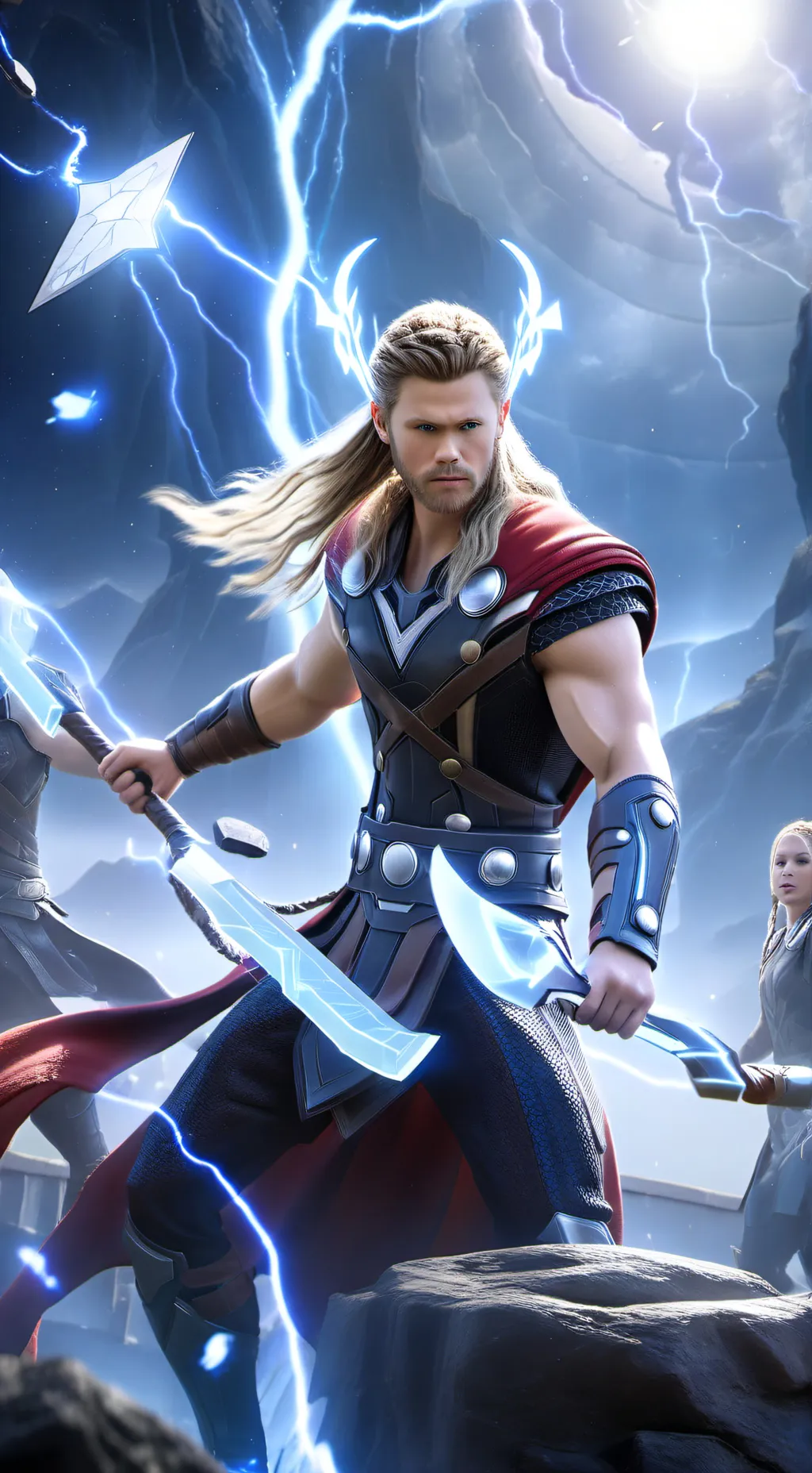 ai character: Thor background