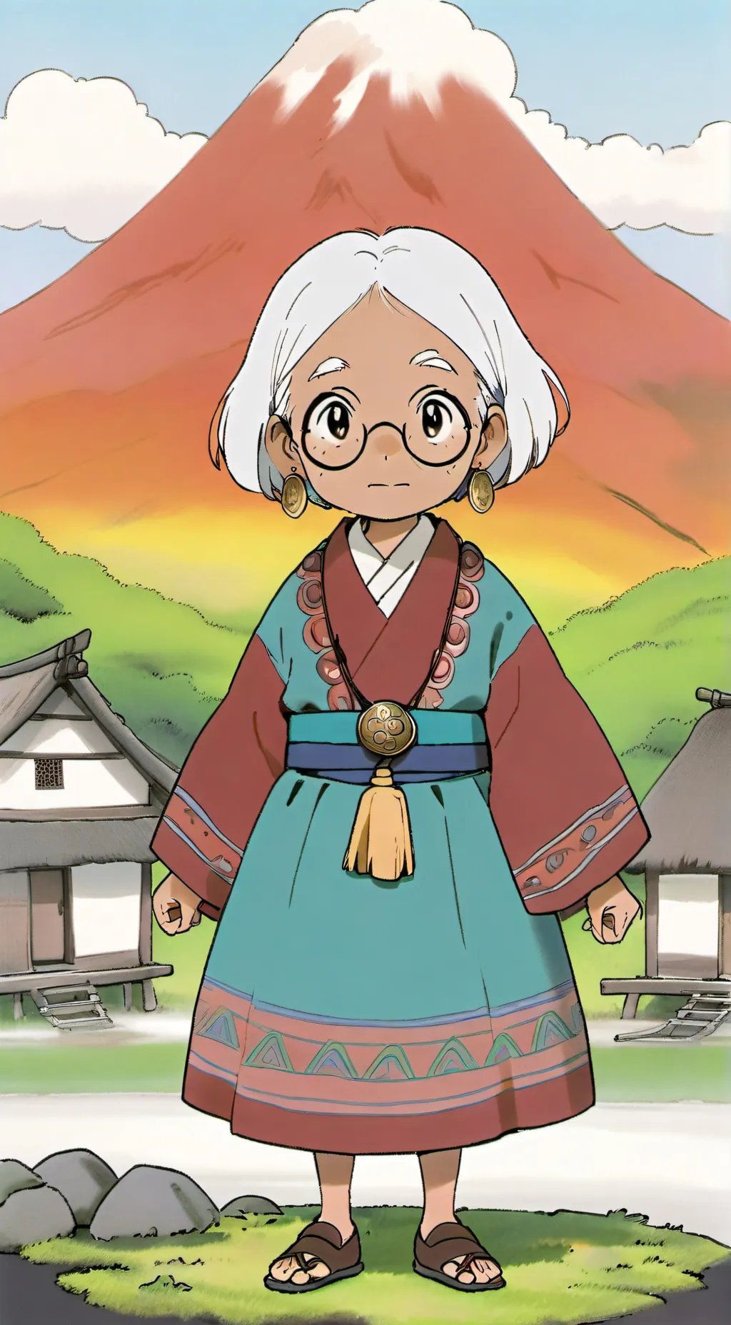 ai character: Abuela Maria (ESP) background