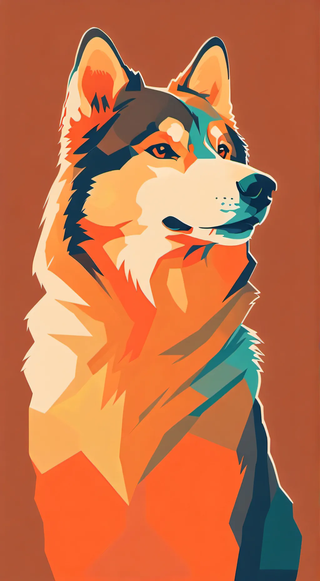 ai character: dog sim background