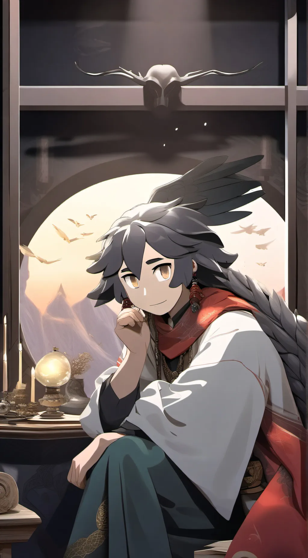 ai character: porsha crystal  background