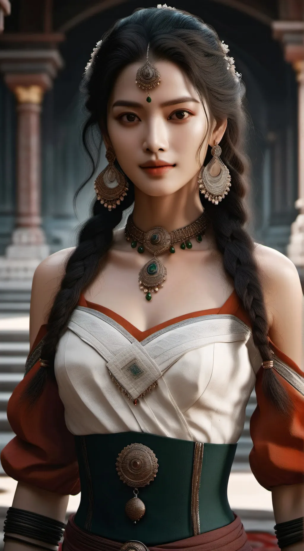 ai character: Ashley background