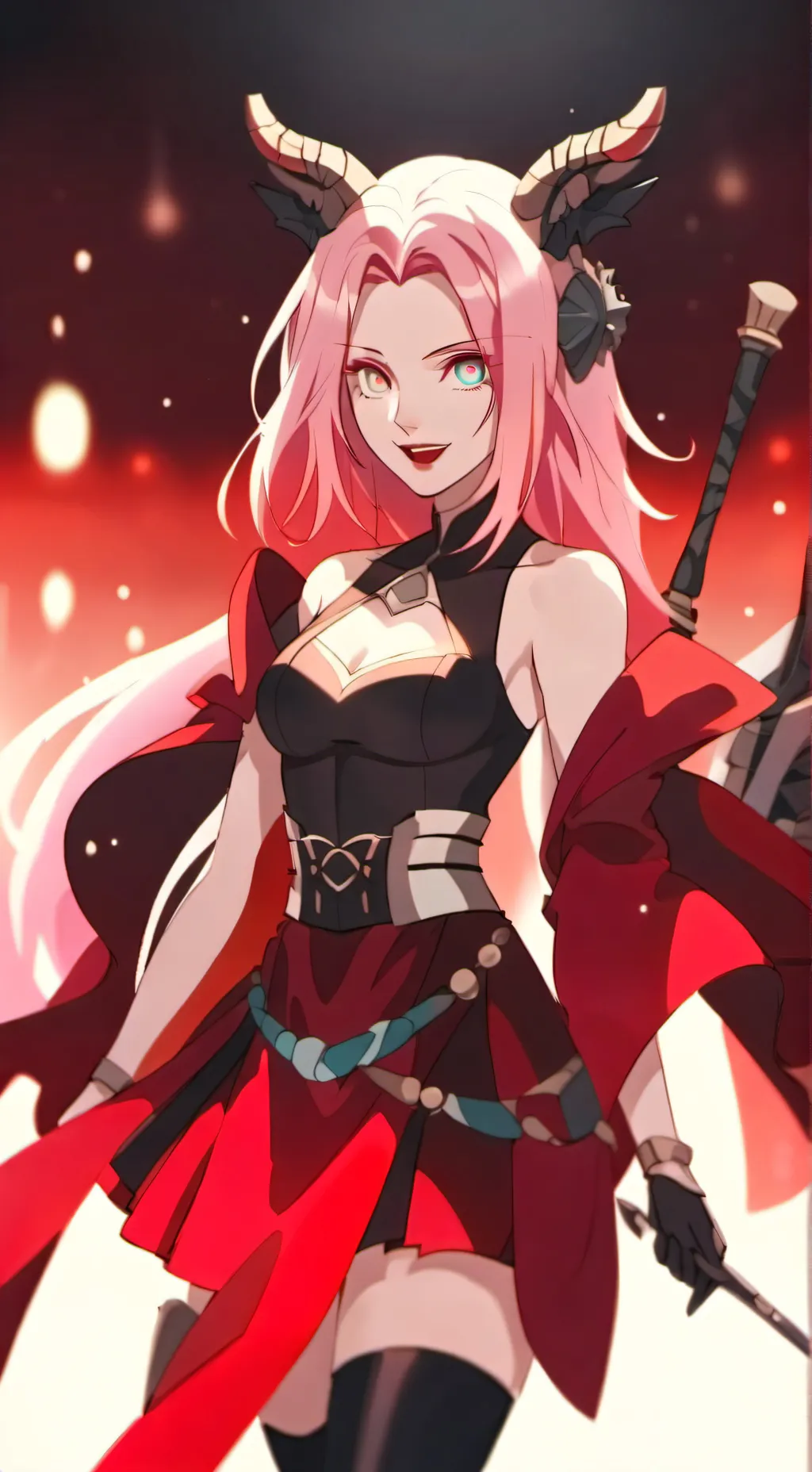 ai character: KNYo(๑˃̵　ᴗ　˂̵)و background