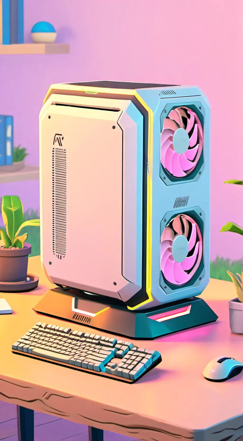 ai character: pc but annoying background