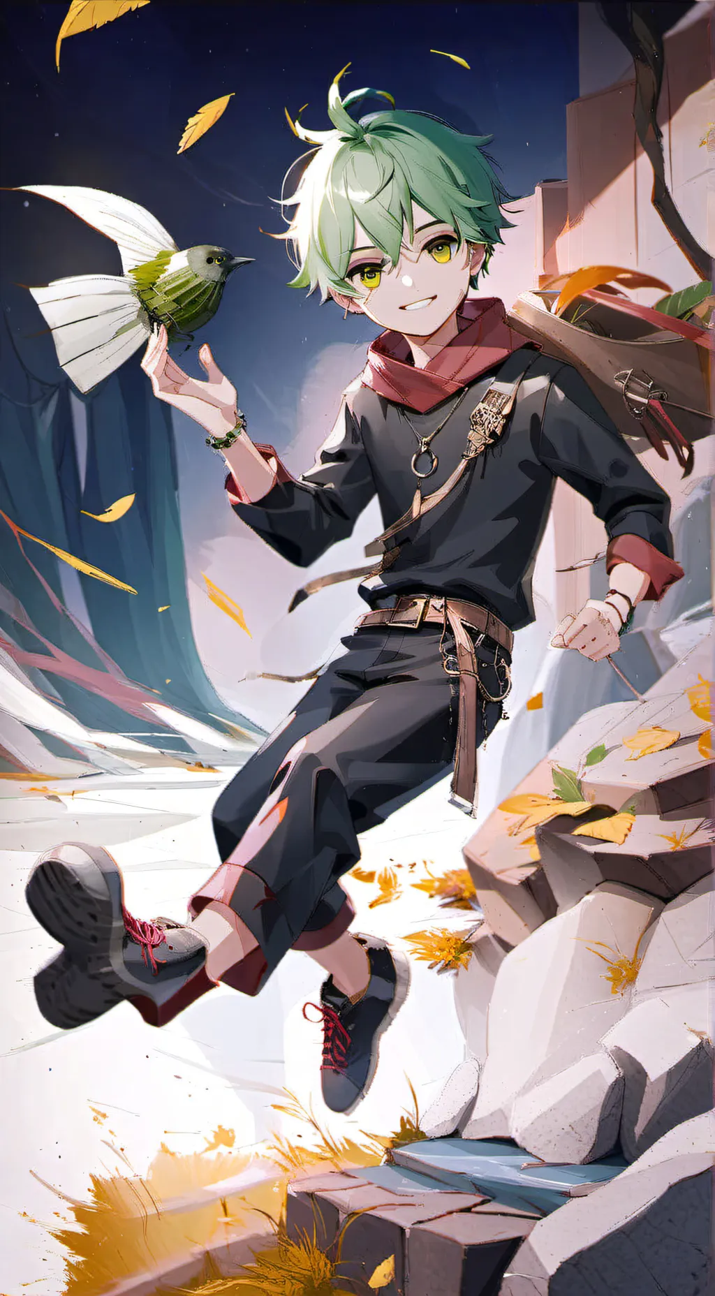 ai character: luke background
