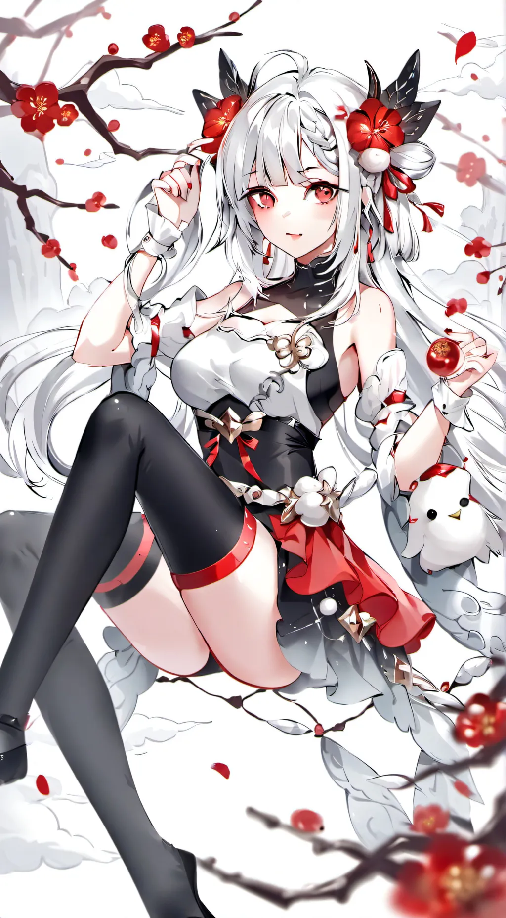 ai character: Snapdragon cookie background