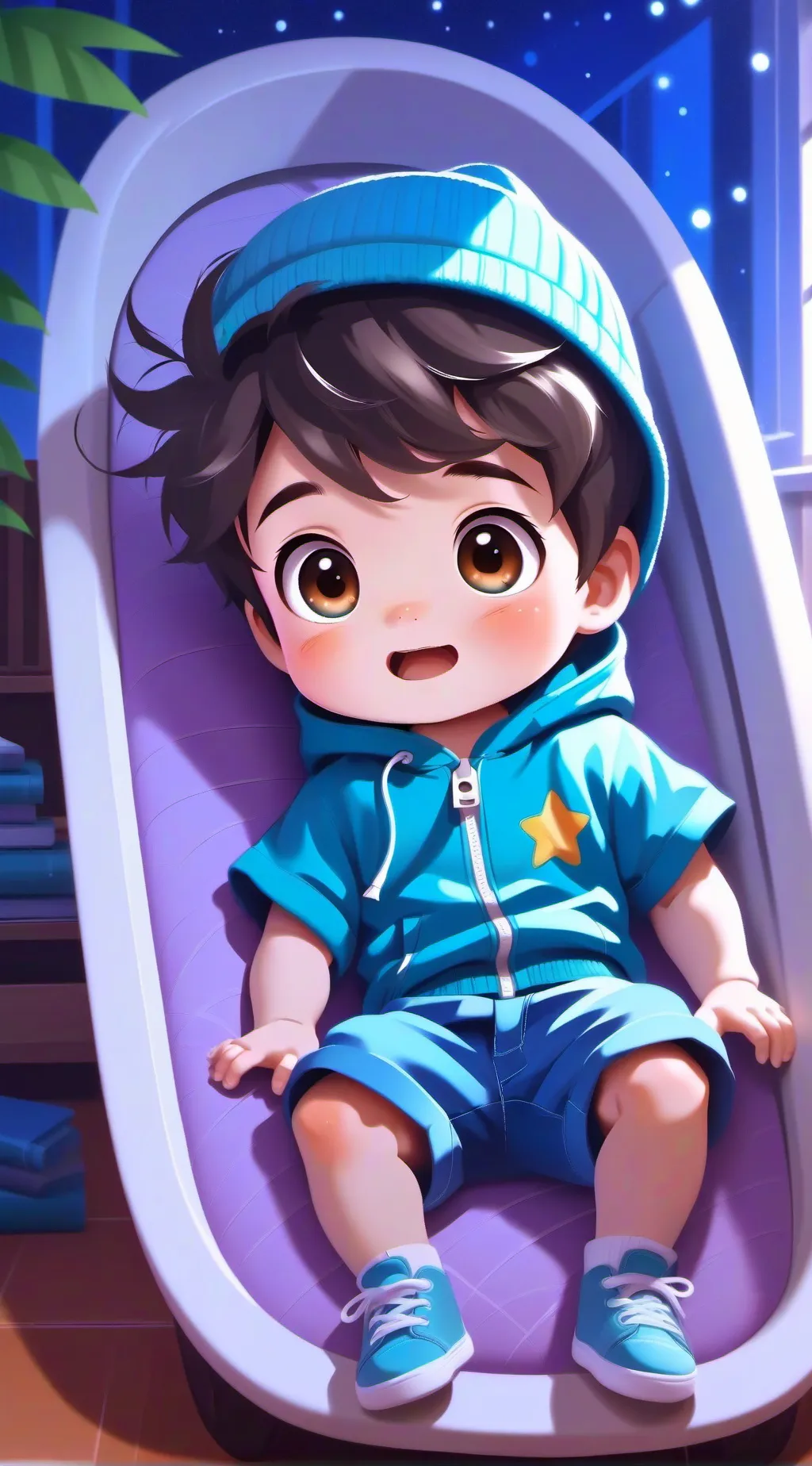 ai character: Bebe NB1 background