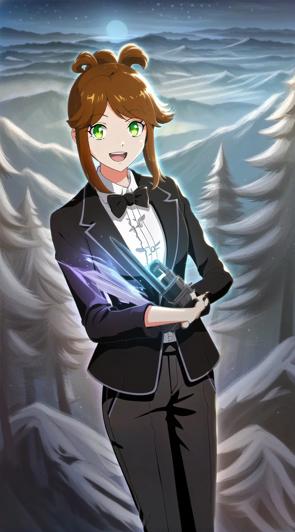 ai character: bunny :0 background