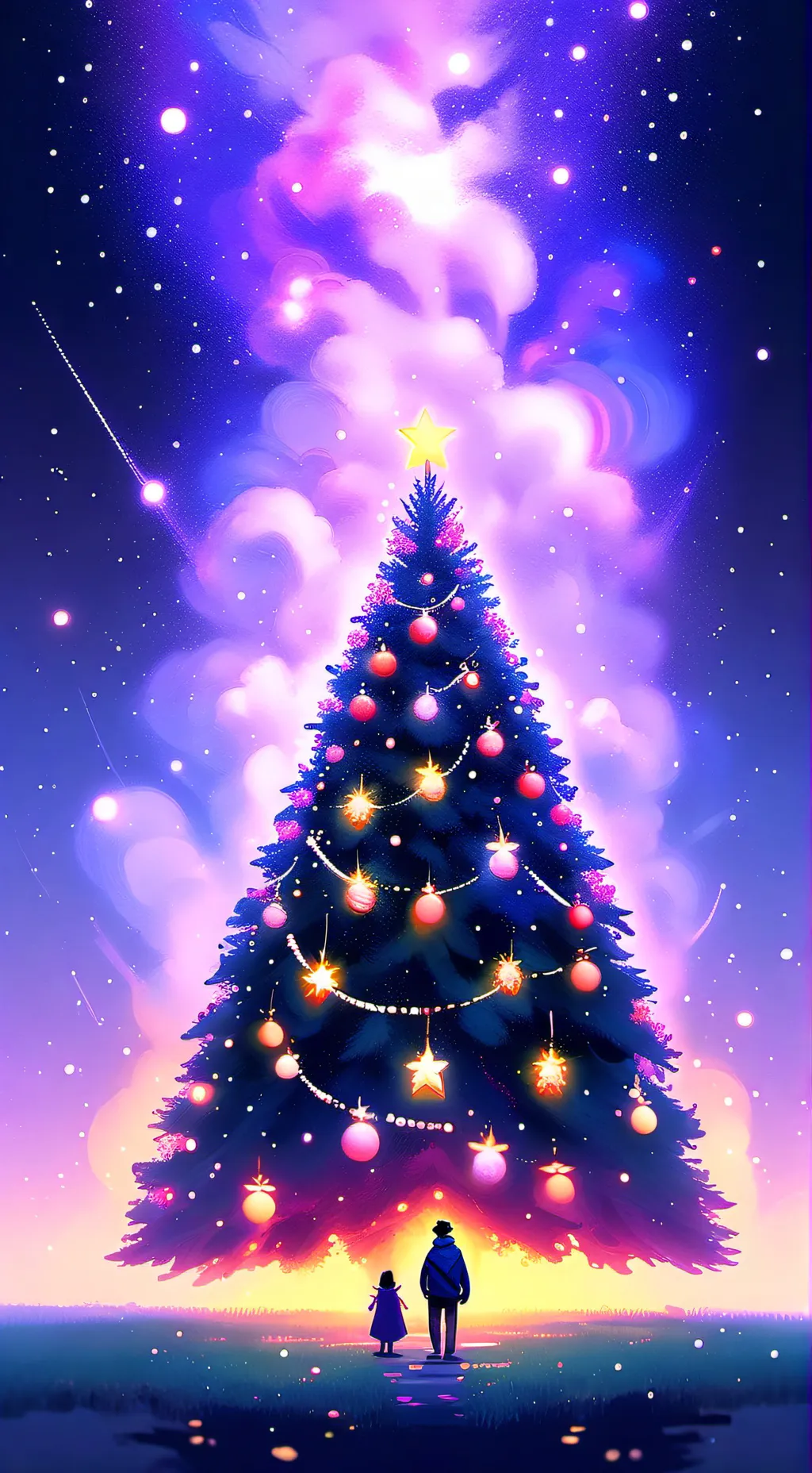 ai character: Undertale navidad  background