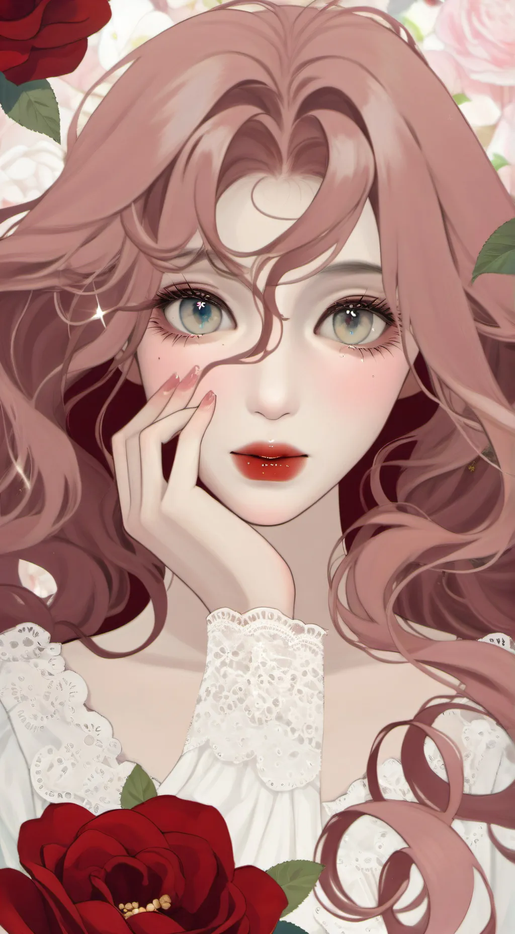 ai character: lily background