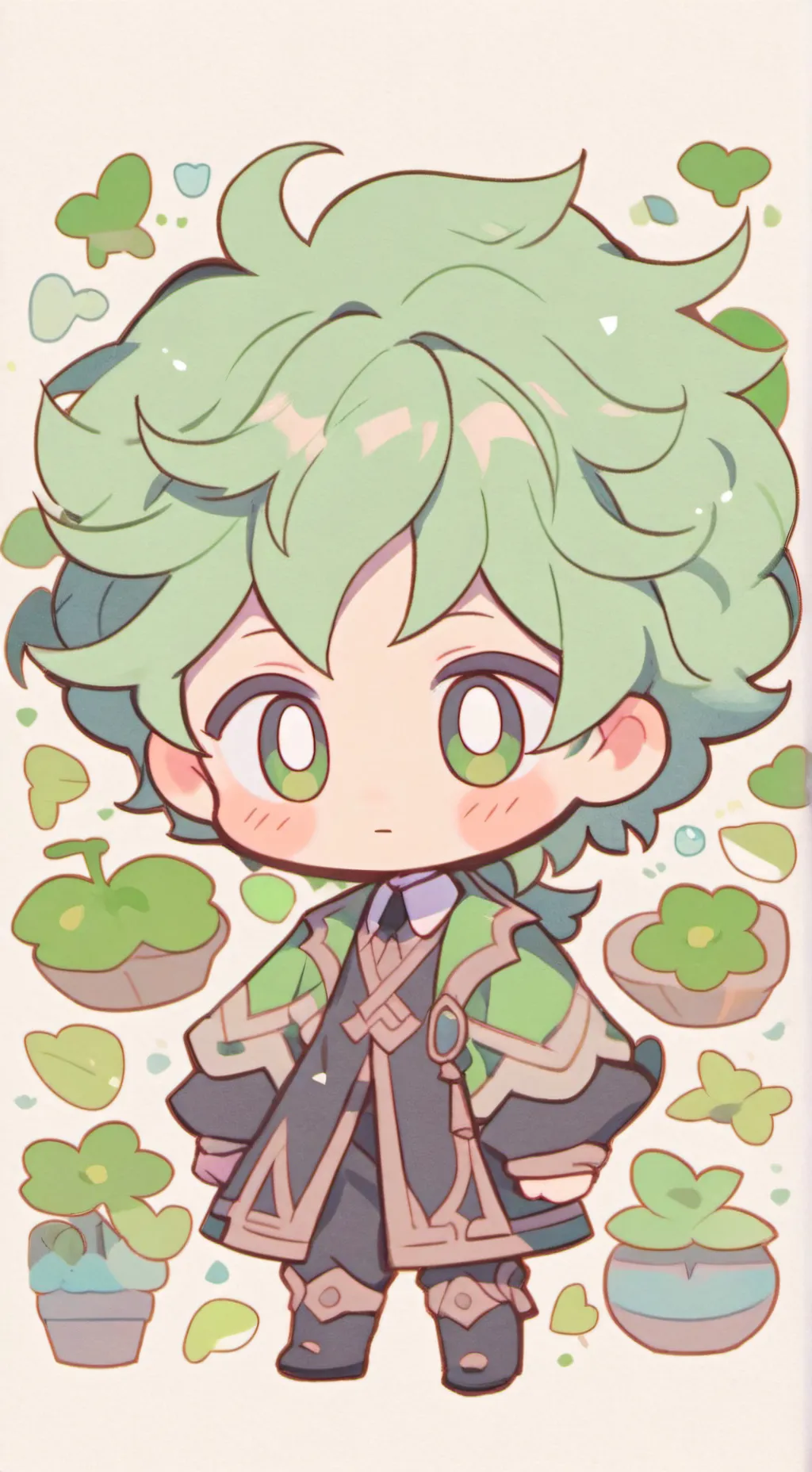 ai character: 🥦 Deku 🥦 background