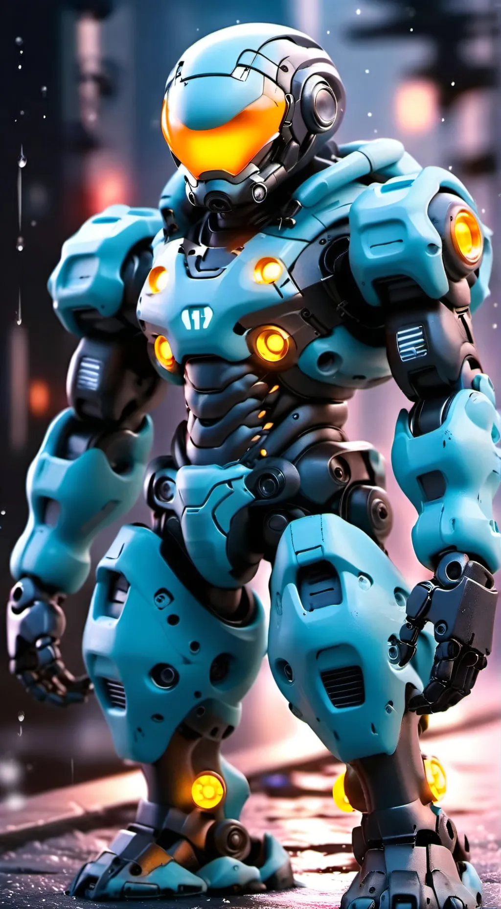 ai character: Blubs background