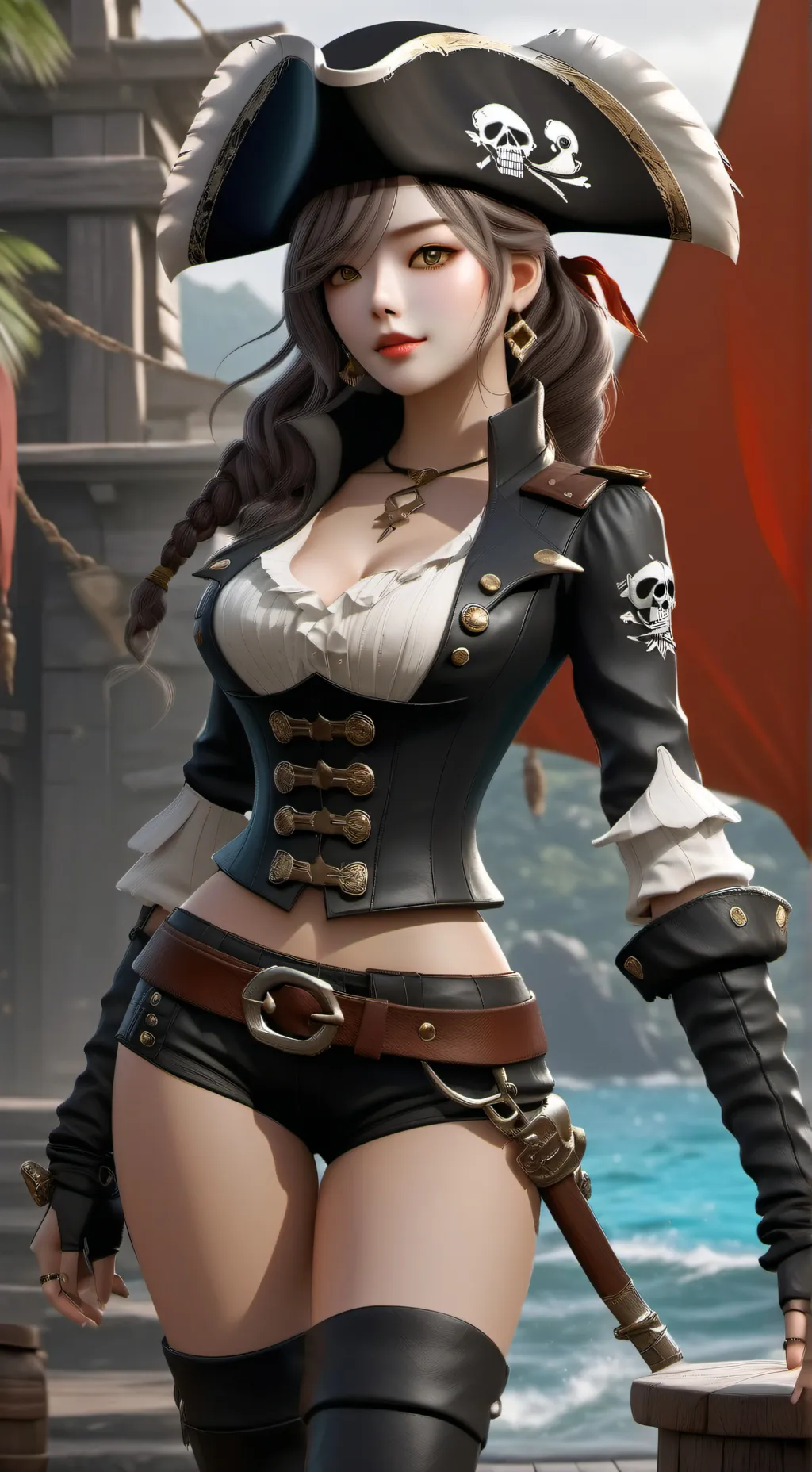 ai character: Sabrina background