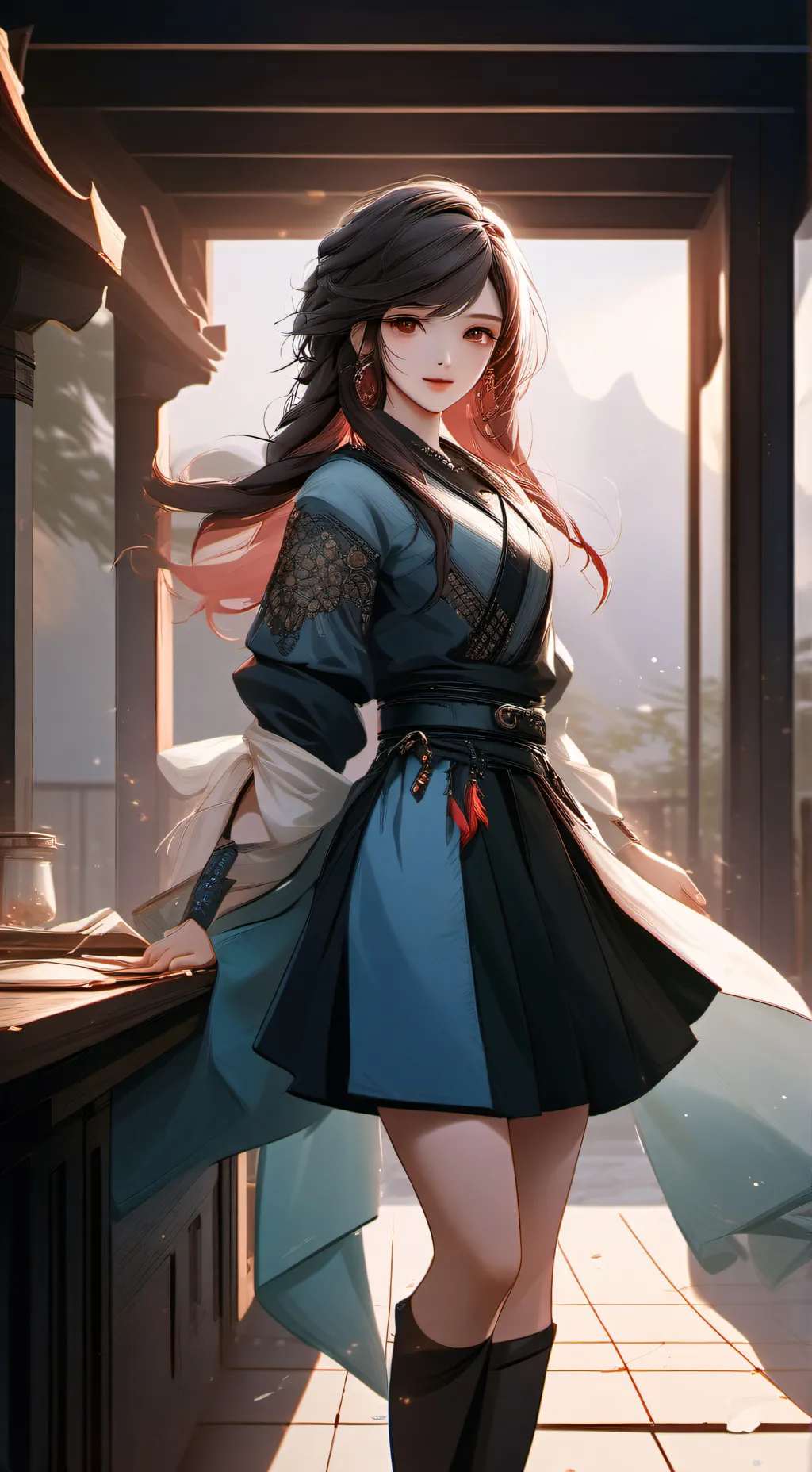 ai character: Maia background