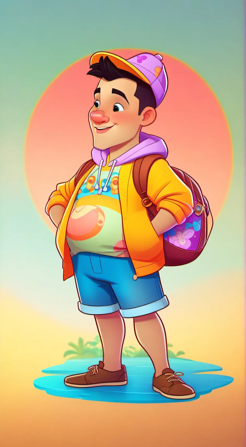 ai character: Alex  background
