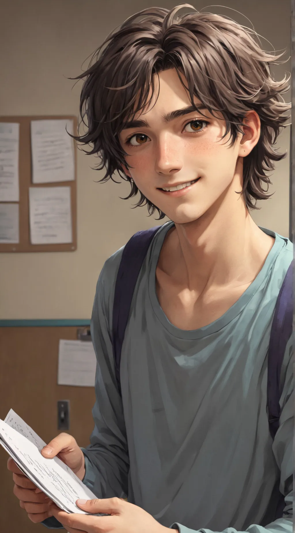 ai character: Breezy Desk Mate background
