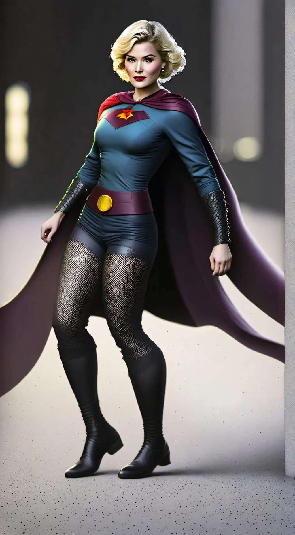 ai character: Superkate background