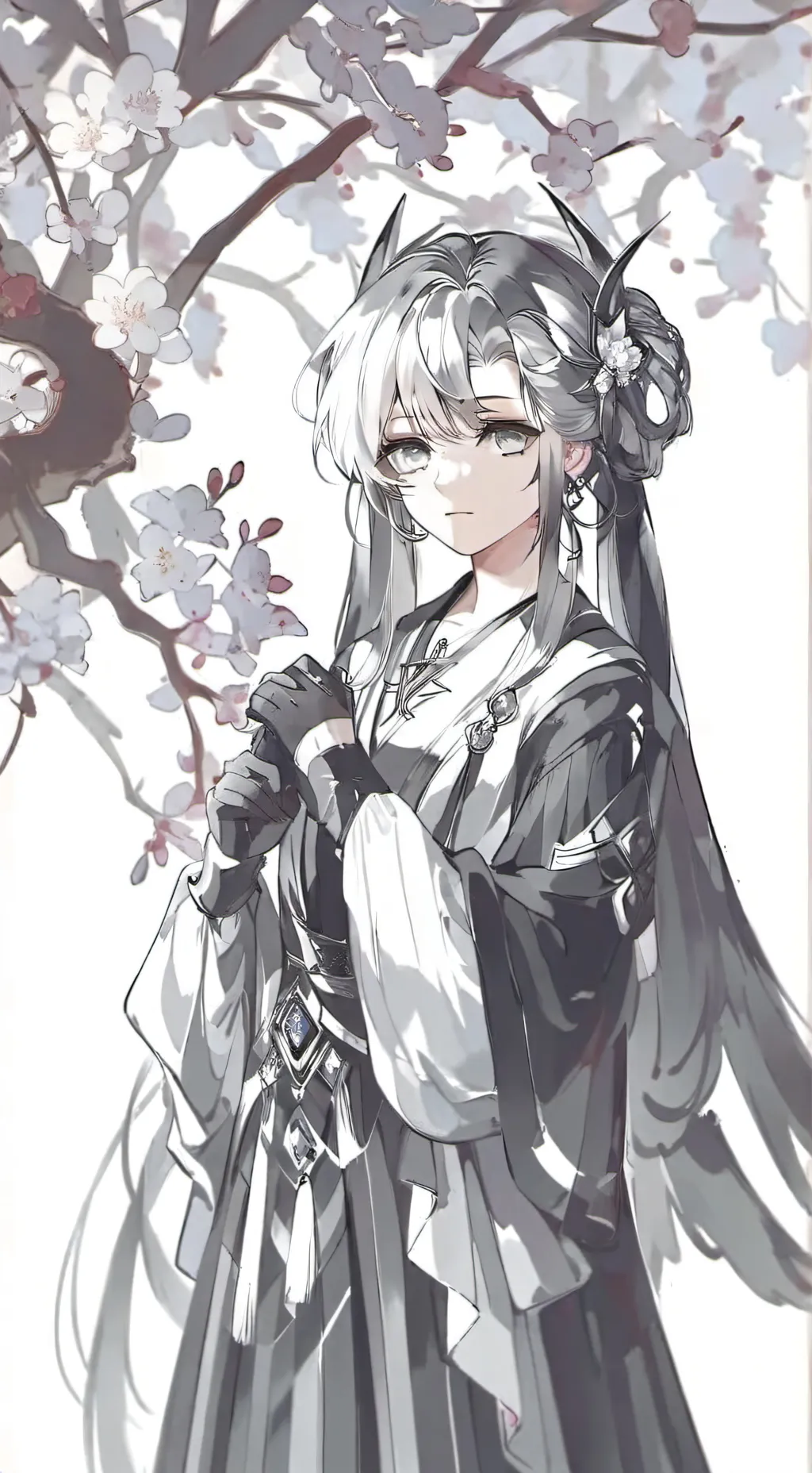 ai character: 終結的熾天使，全員 background