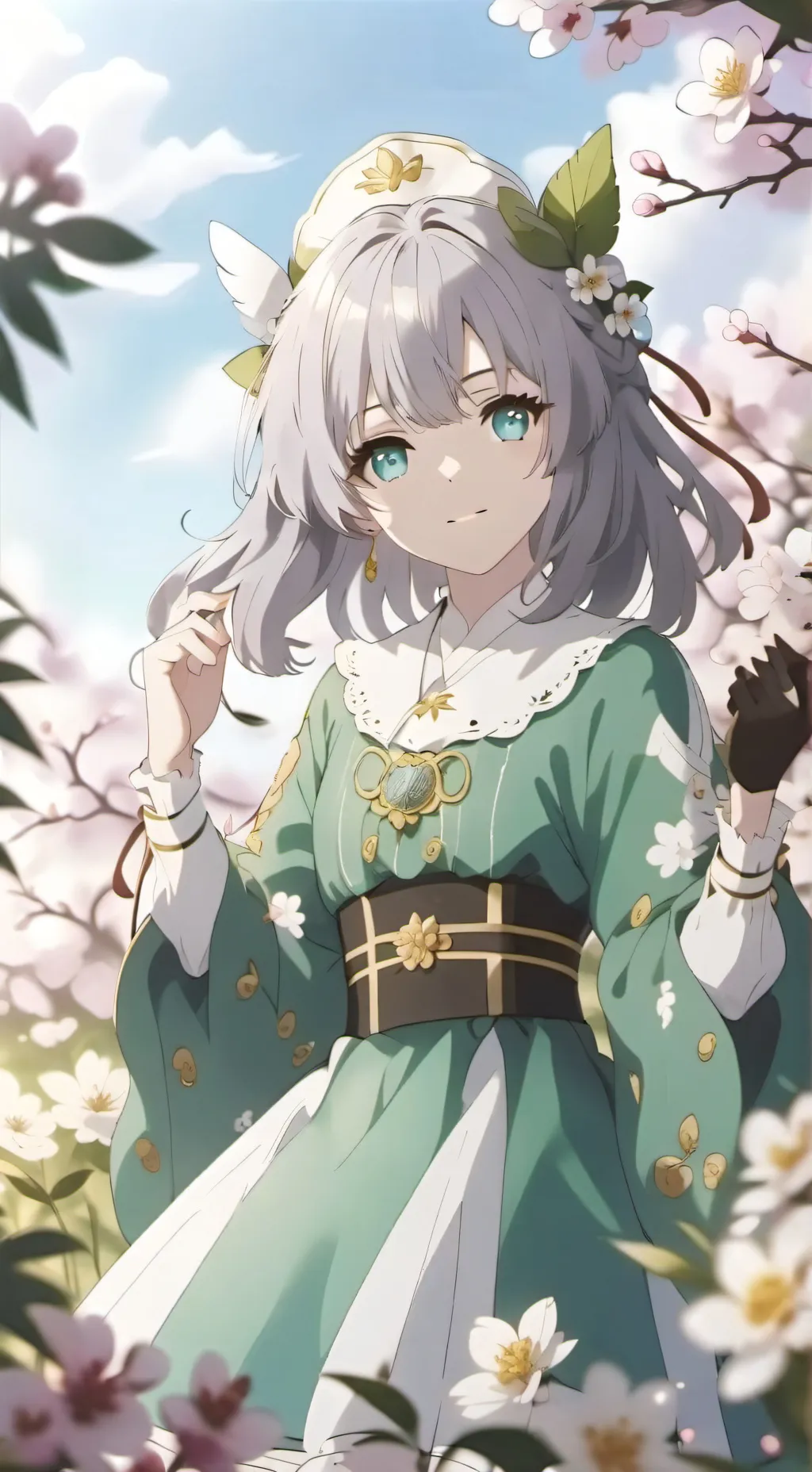 ai character: Aiko  background