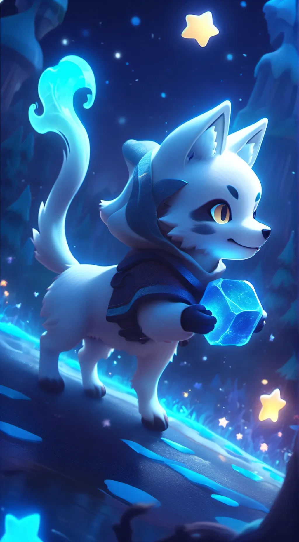ai character: Фази background