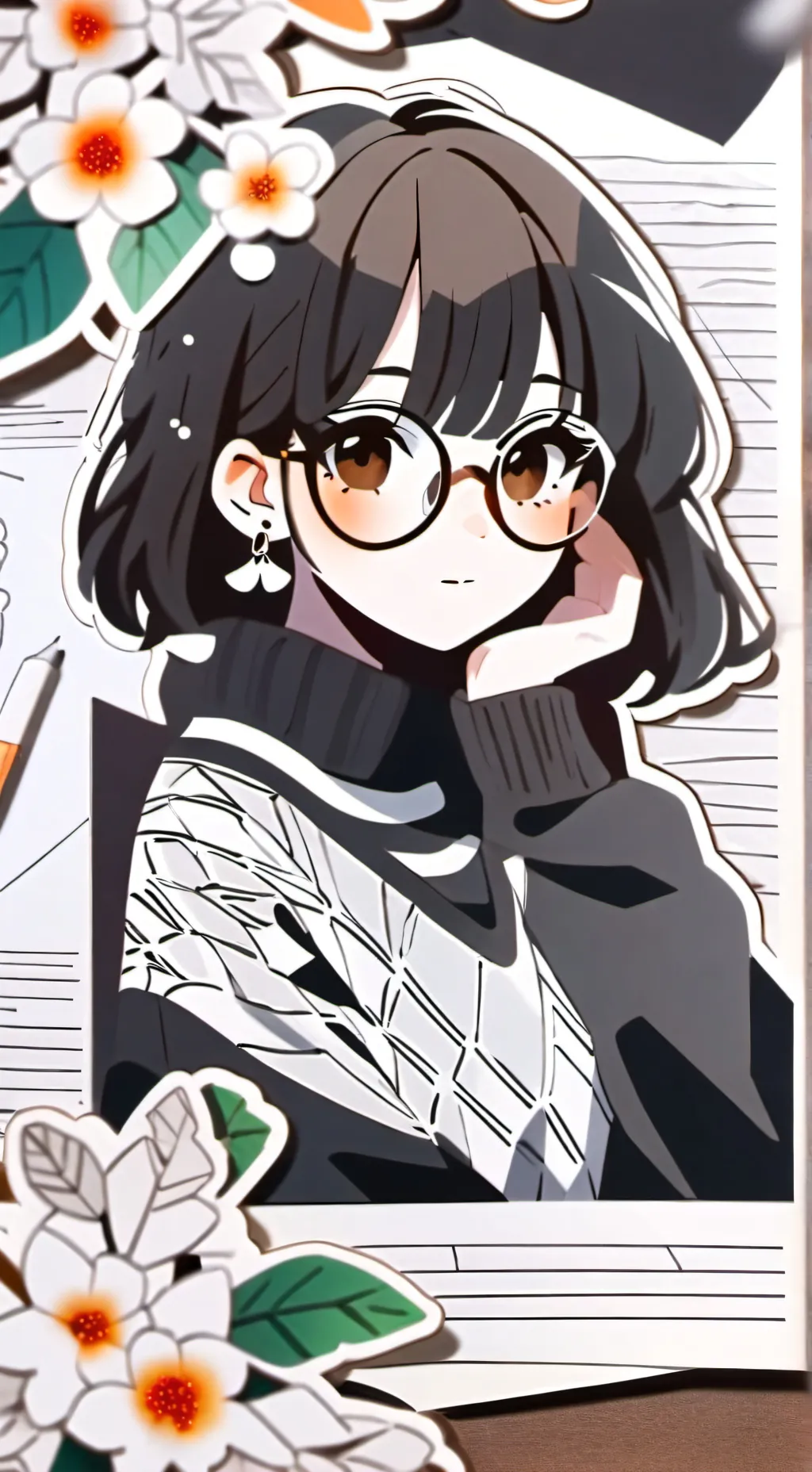 ai character: Brownie background