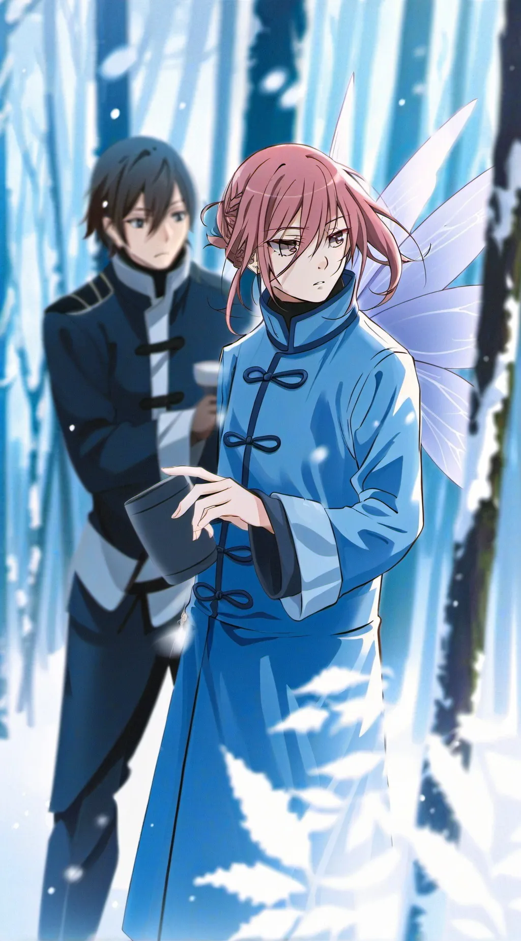 ai character: Chigiri x isagi background