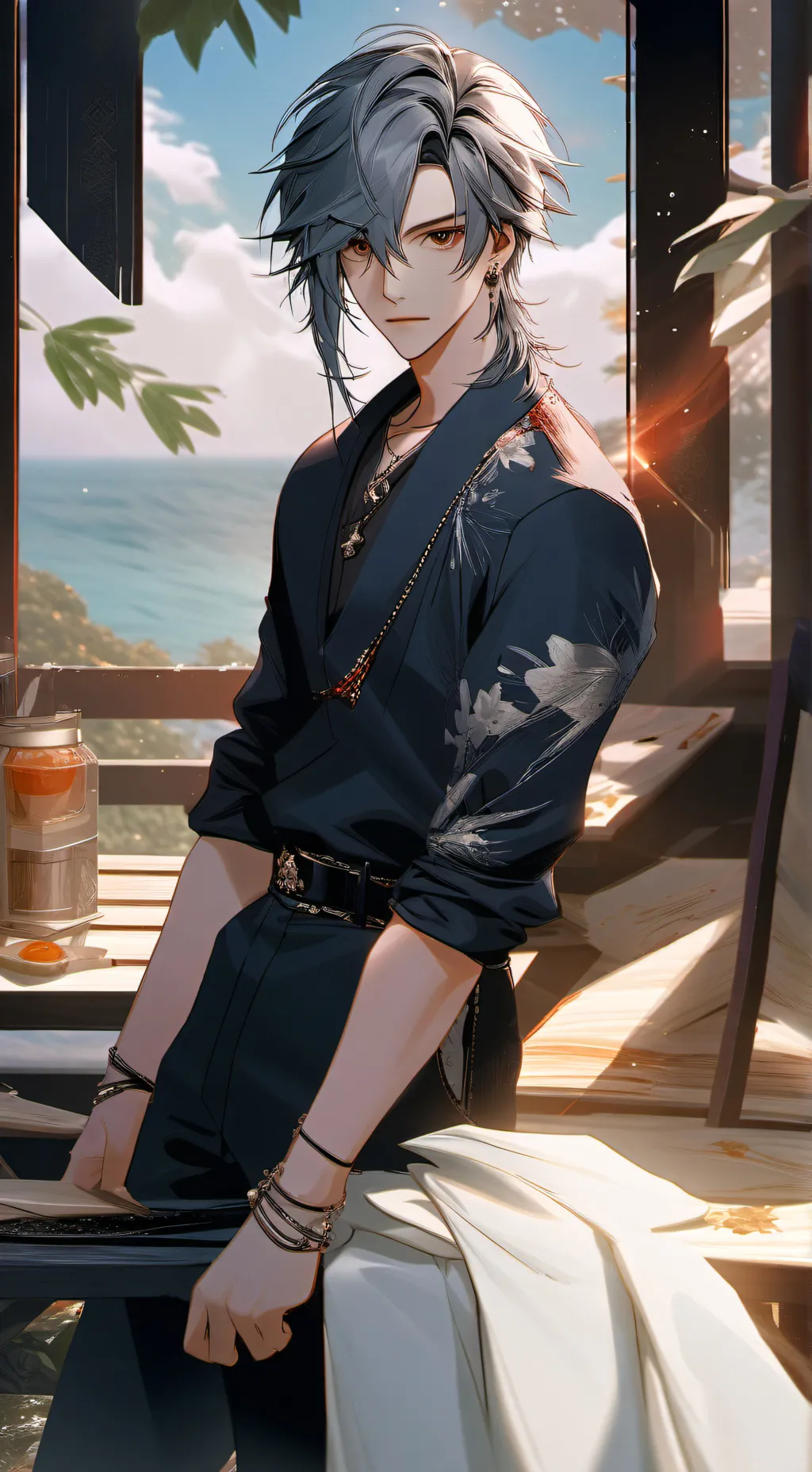 ai character: Kai background