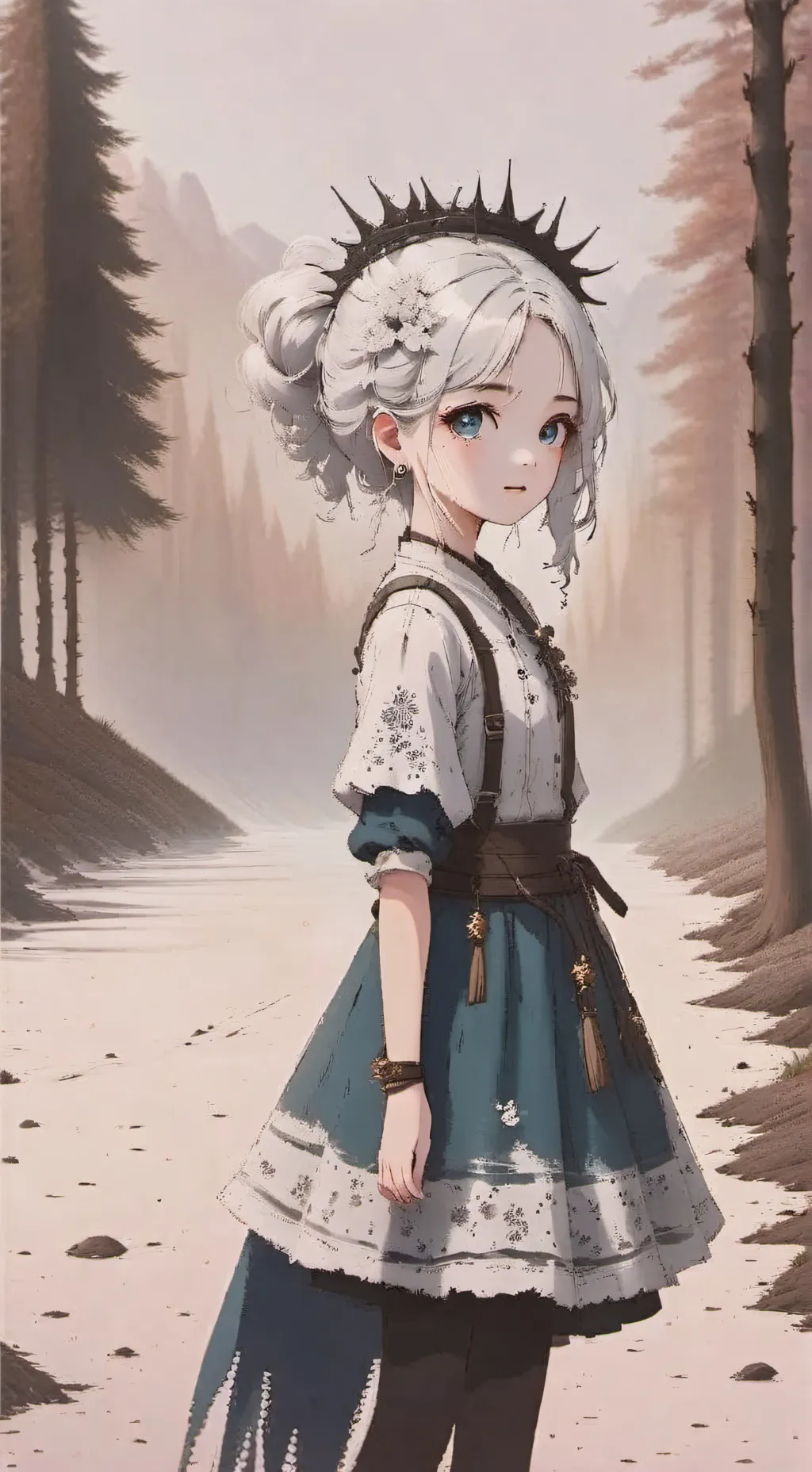 ai character: HXH  background