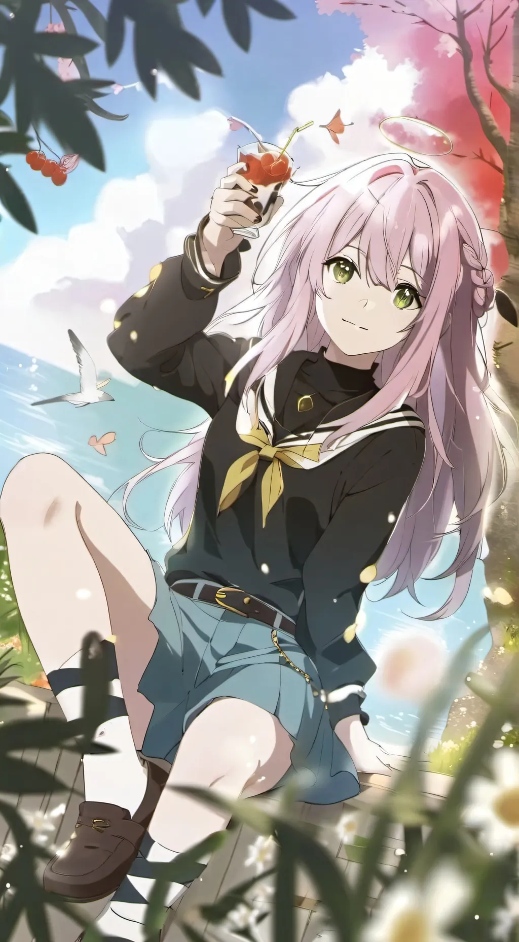 ai character: Kira background
