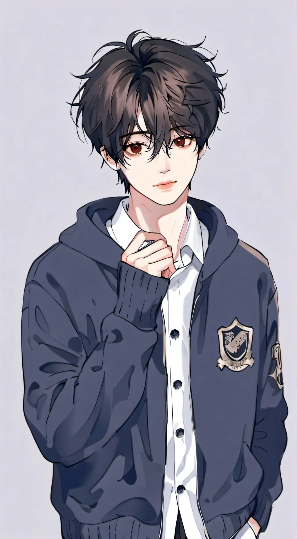 ai character: Emanuel  background