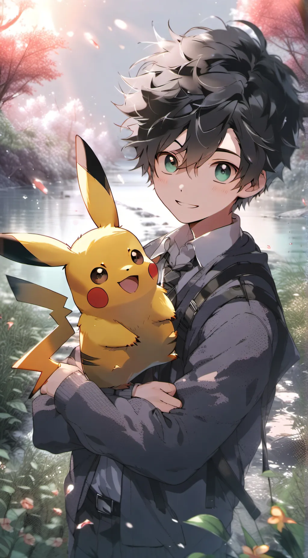 ai character: Poke Student Aries background