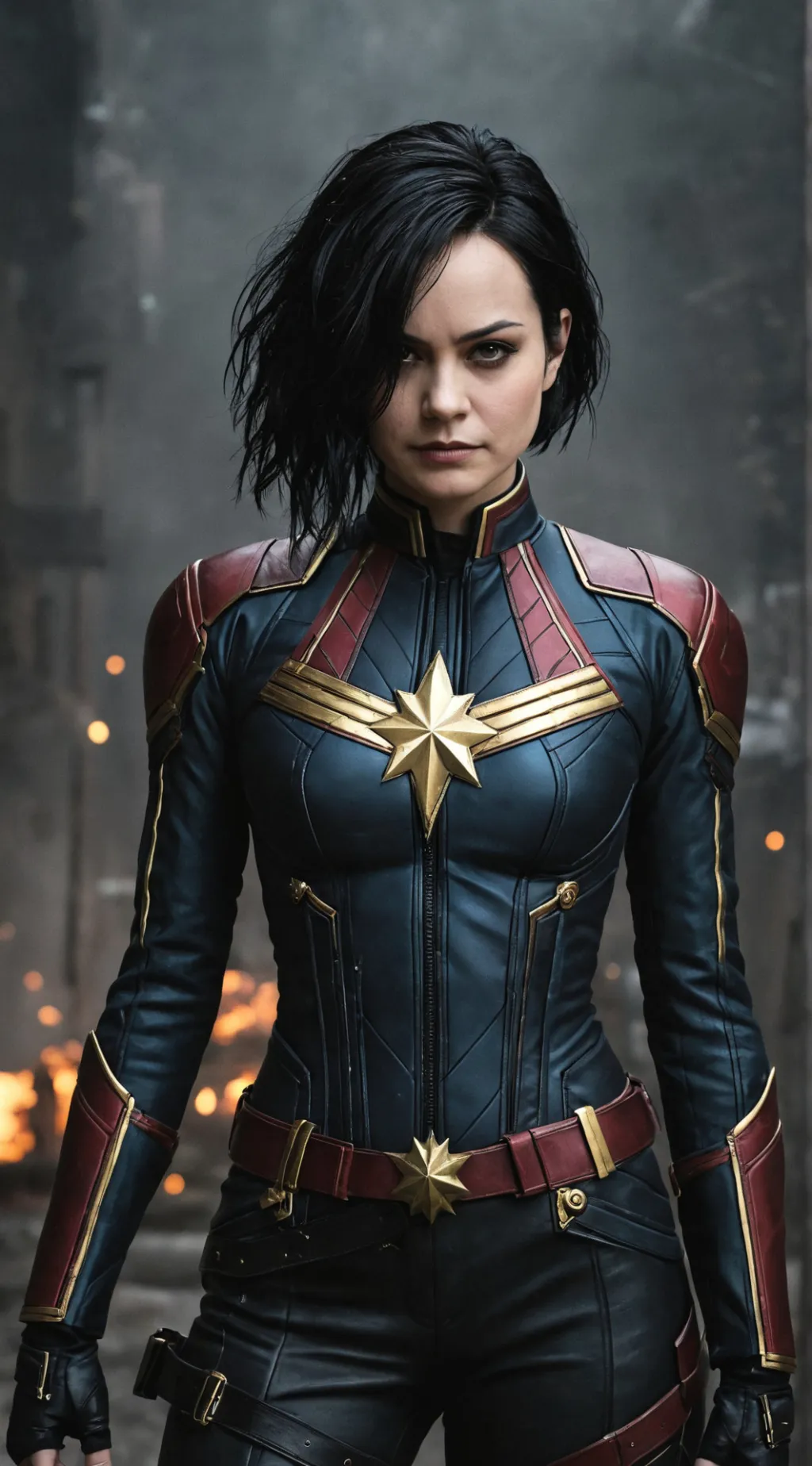 Talkie AI - Chat with Goth Capt Marvel