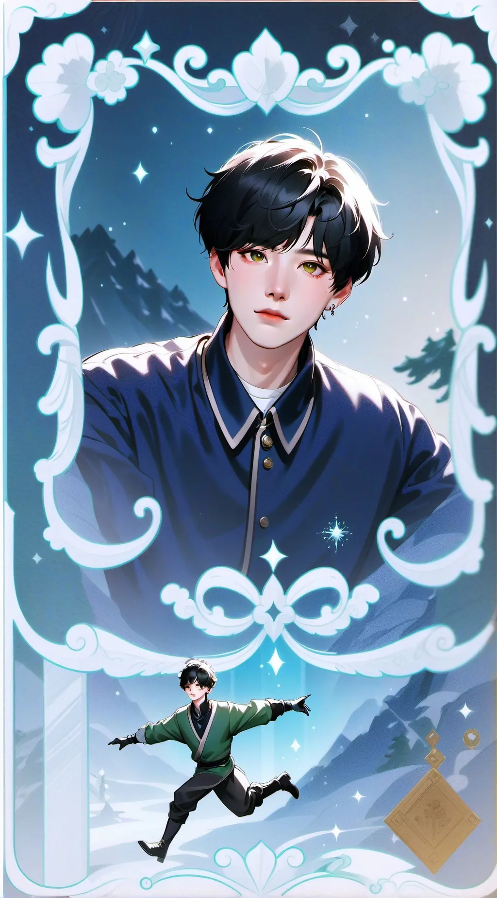 ai character: Min background