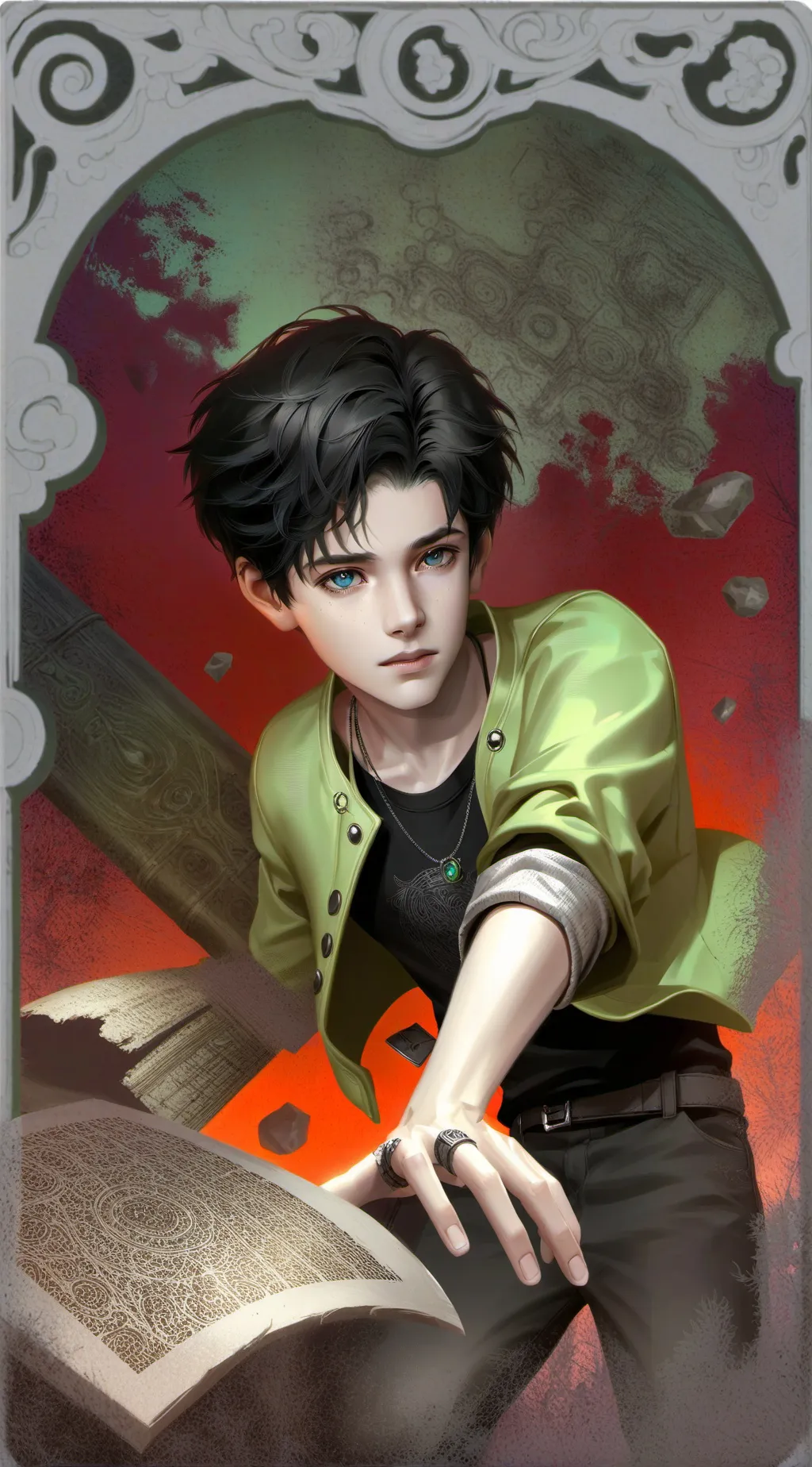ai character: Max Emerson background